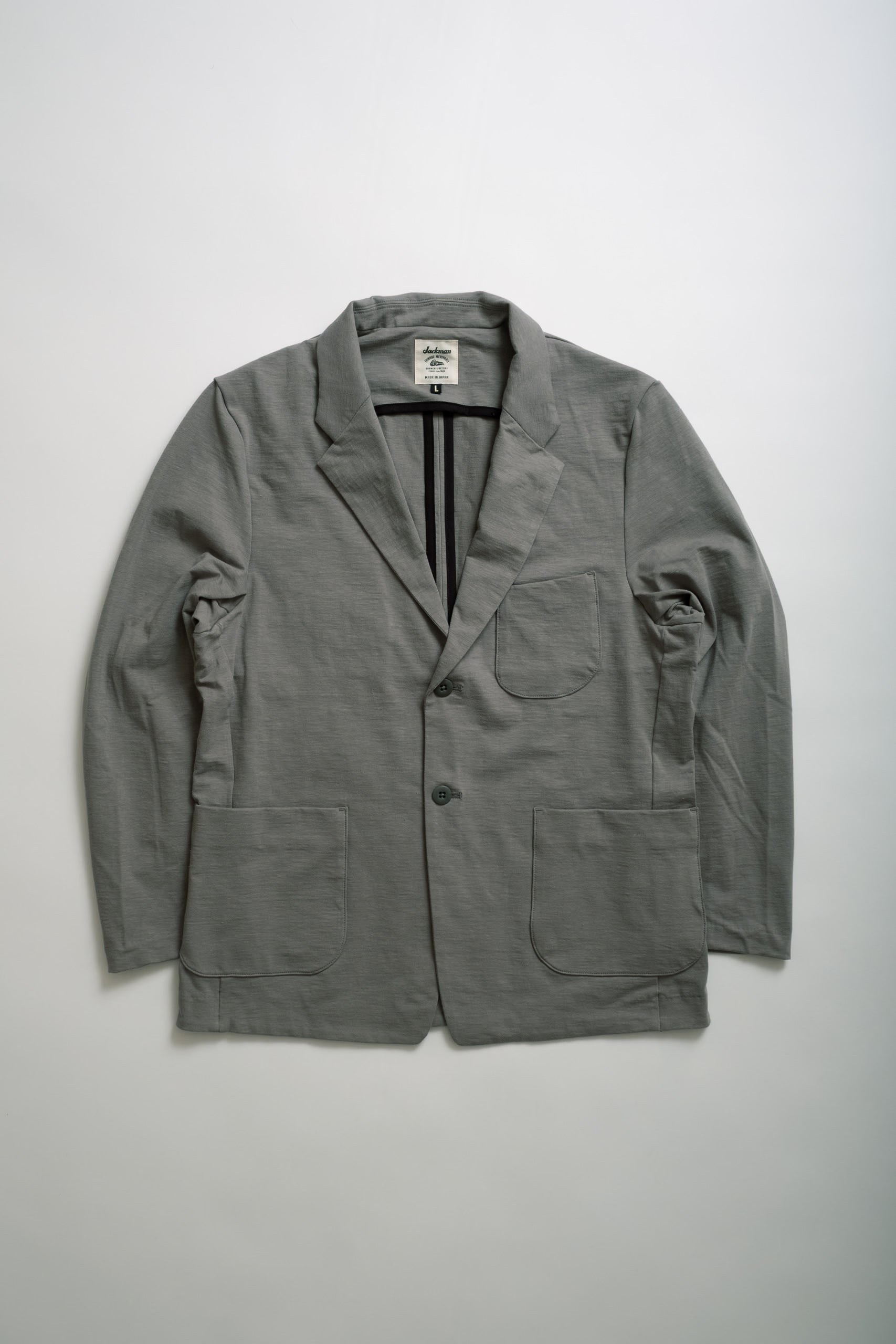 STRETCH JACKET - PEWTER GREY