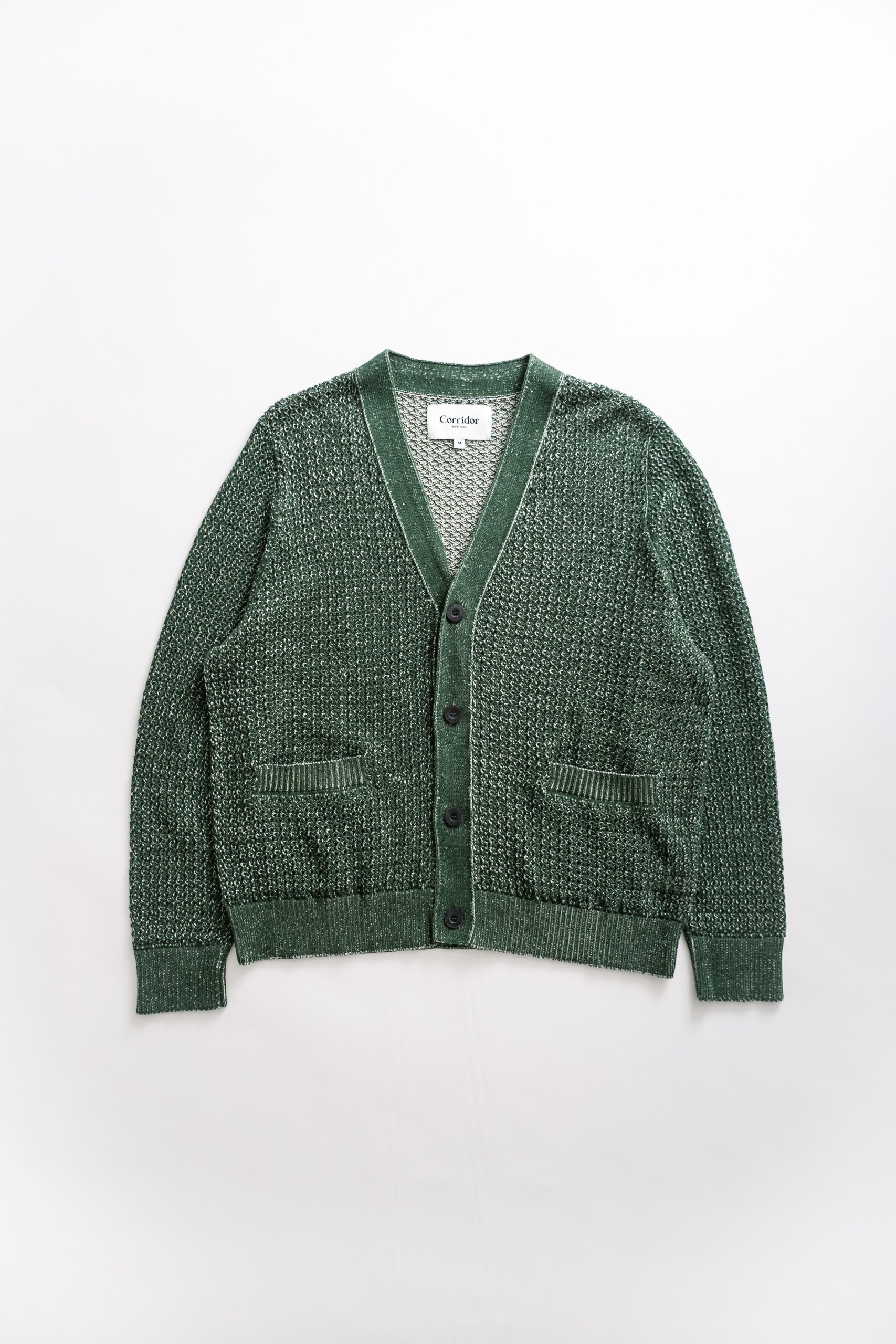 MARLED CARDIGAN - GREEN