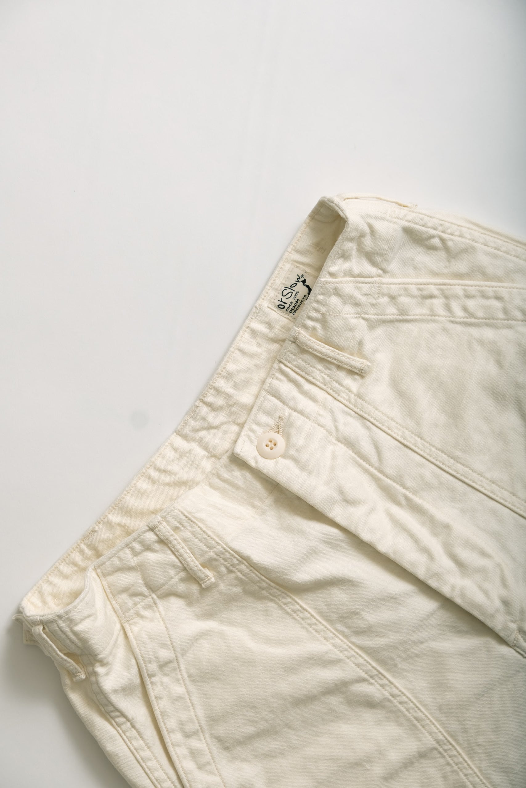 US ARMY FATIGUE PANTS - ECRU