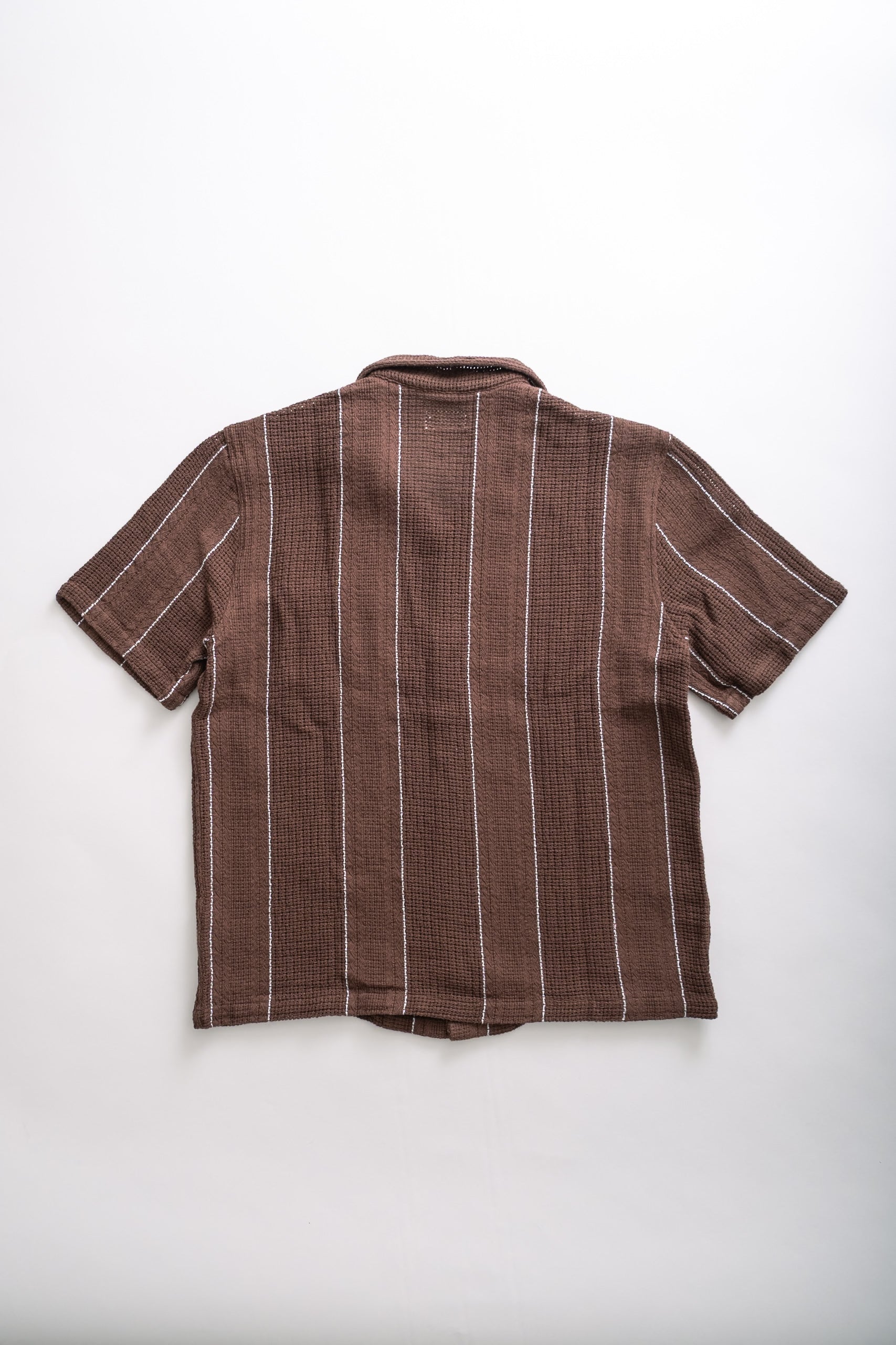 ROAD SHIRT - BROWN STRIPE