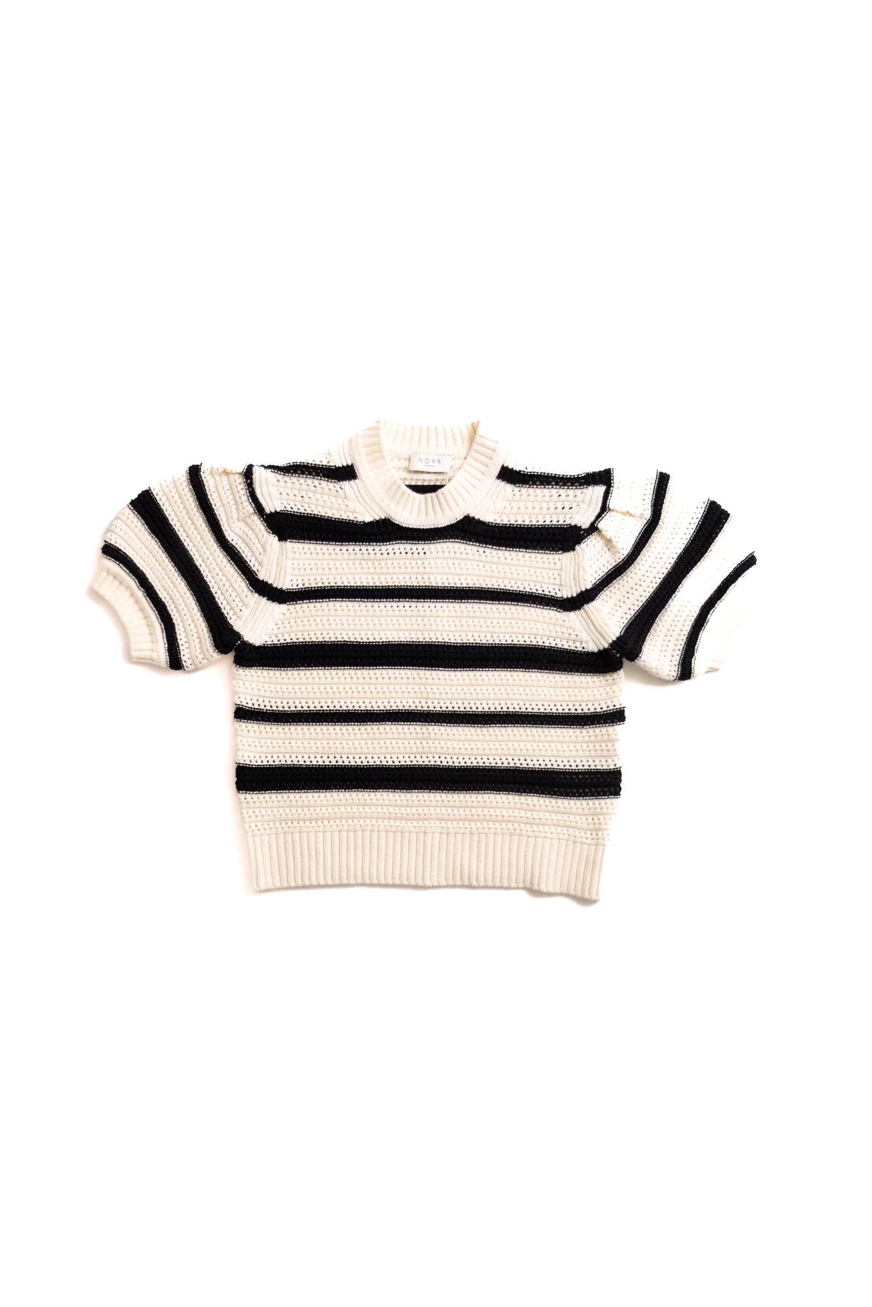 CERISE - BLACK STRIPE