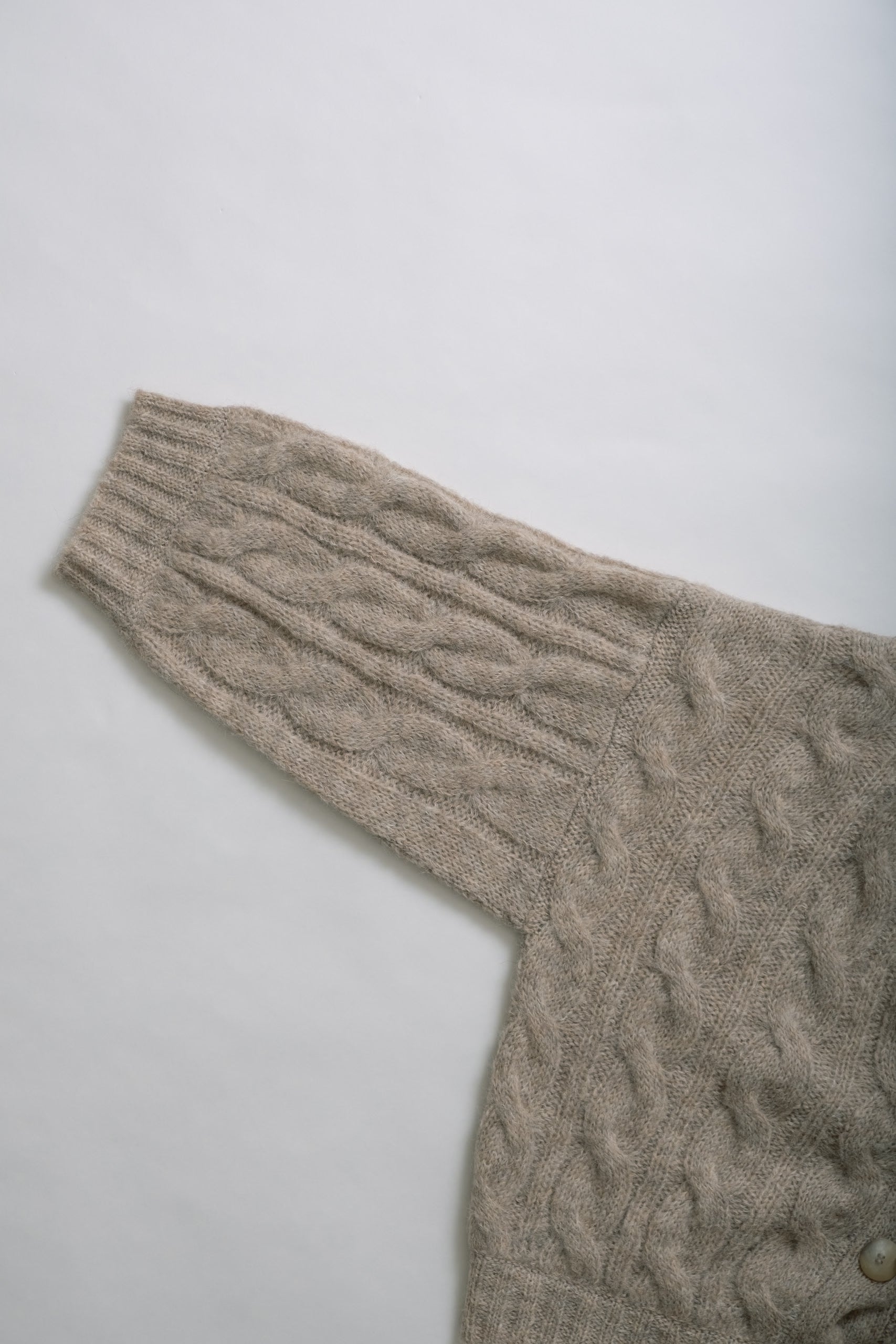 TRISTAN CARDIGAN - SAND