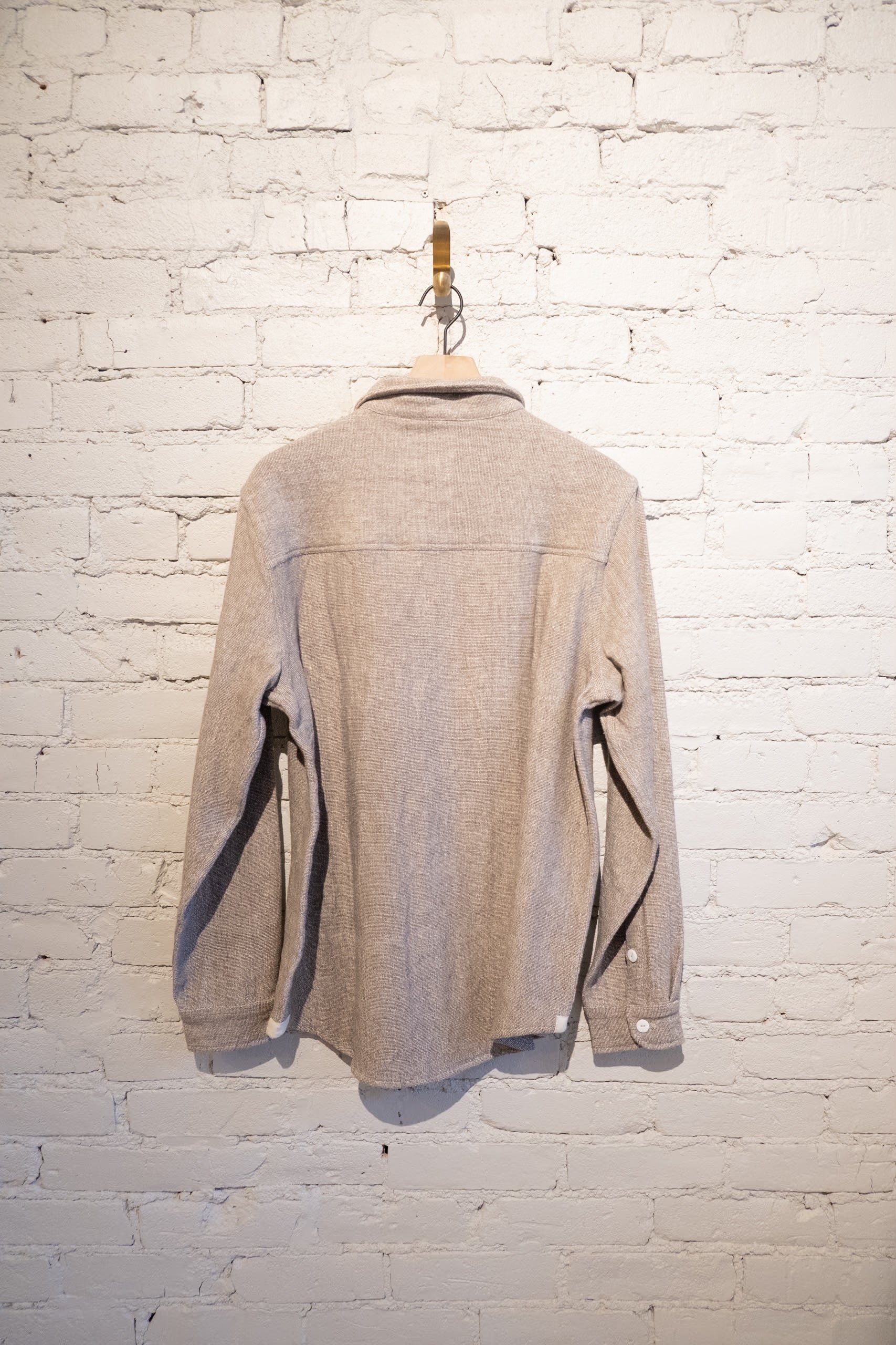 AMES WORKSHIRT - IRON GREY CANVAS