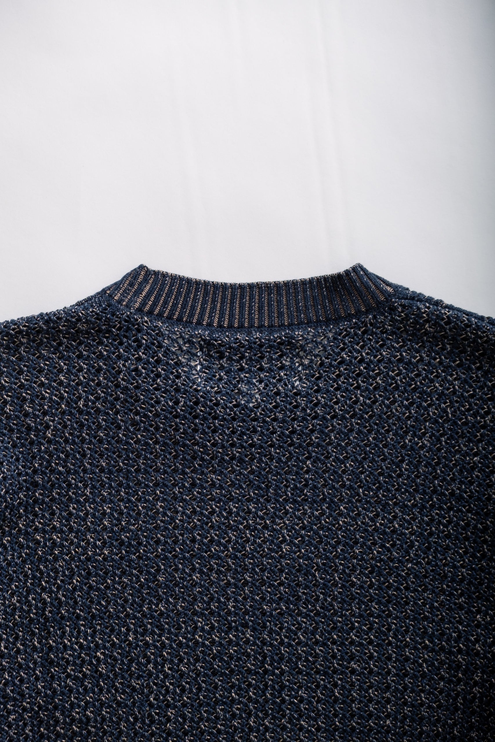 MARLED CREWNECK - NAVY