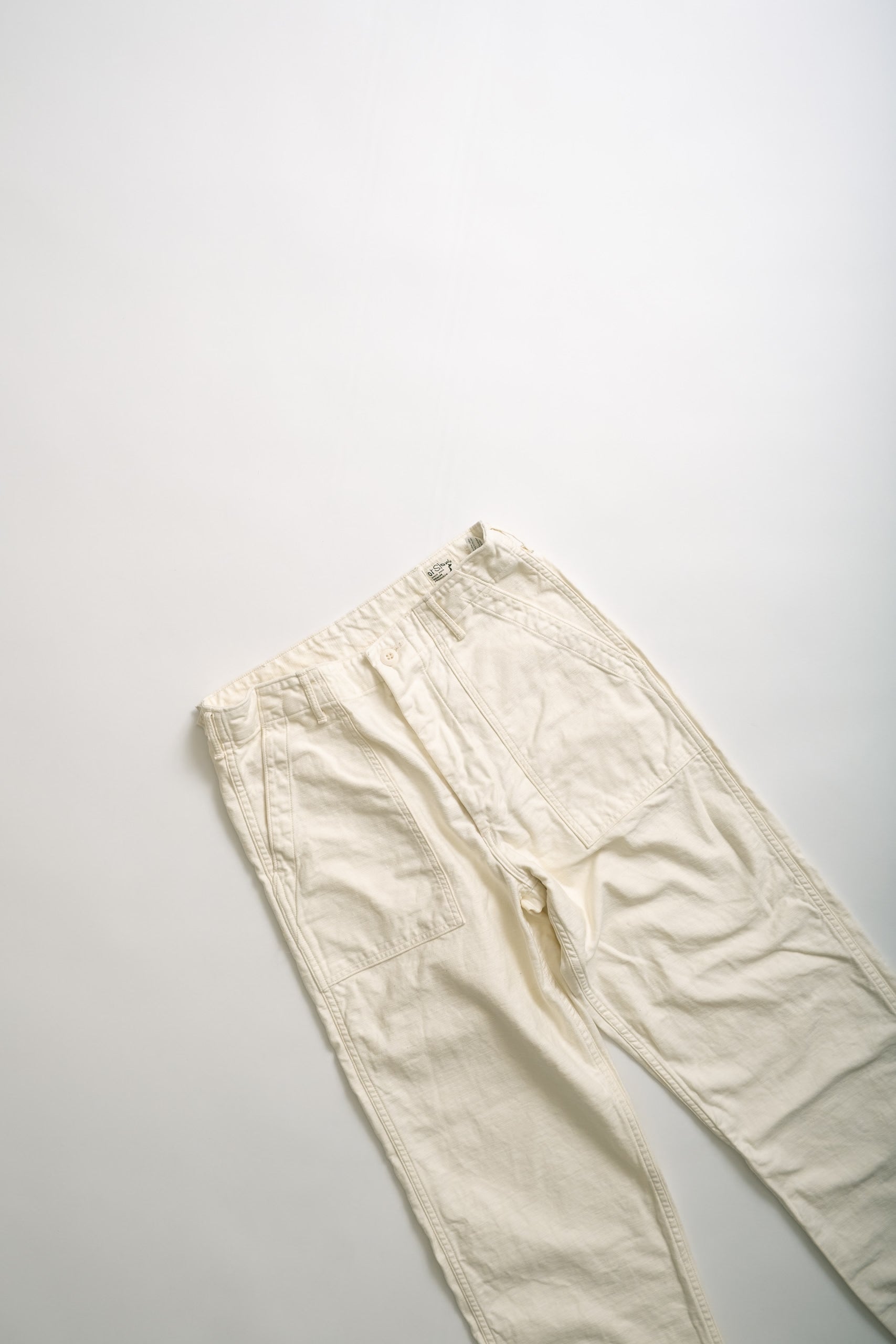 US ARMY FATIGUE PANTS - ECRU