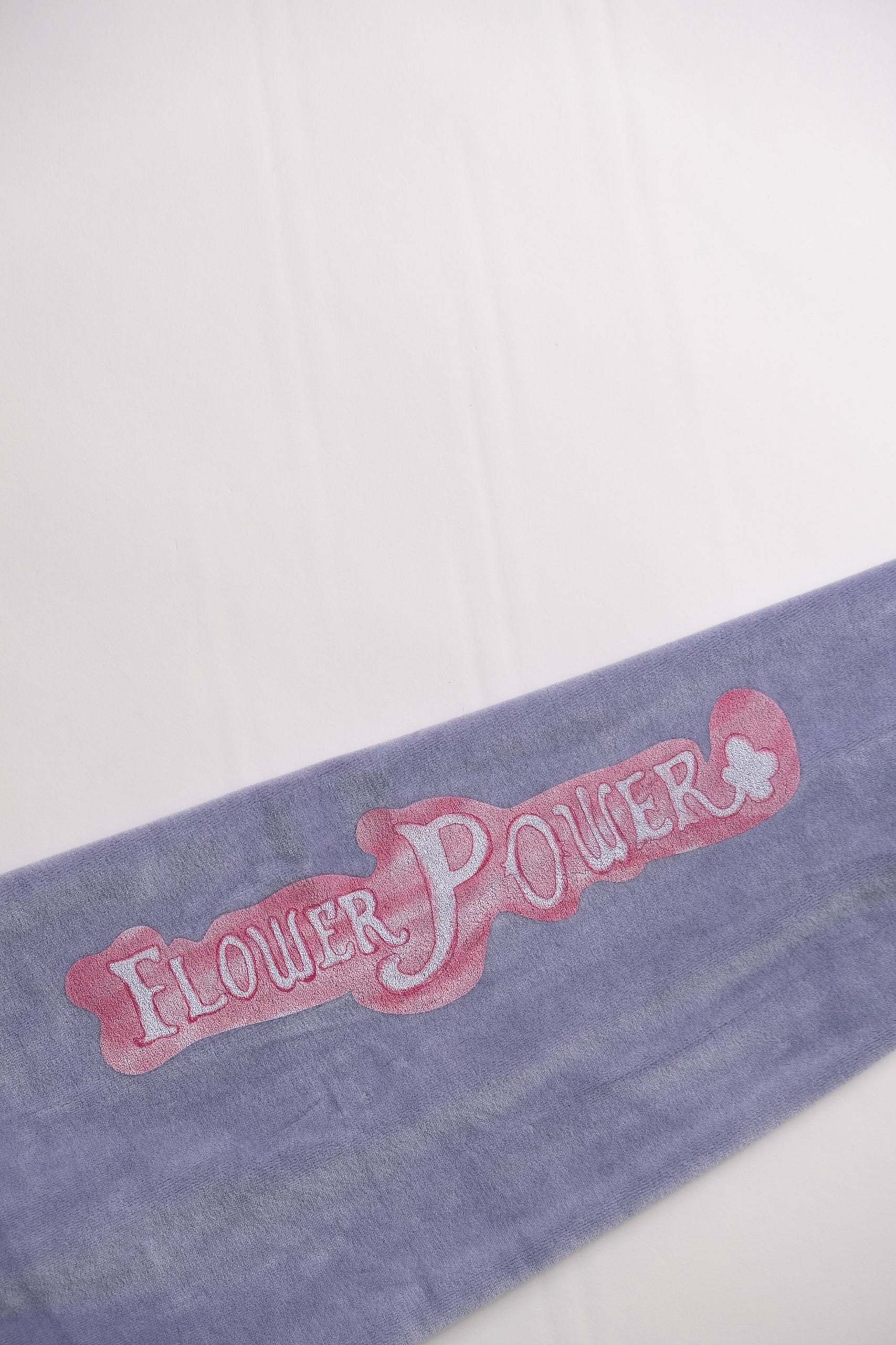 FLOWER POWER HOODIE - PURPLE