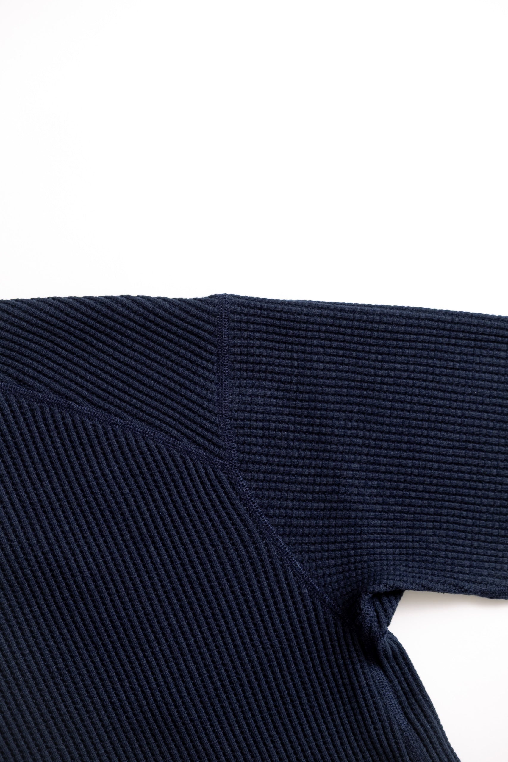 WAFFLE MIDNECK - DARK NAVY