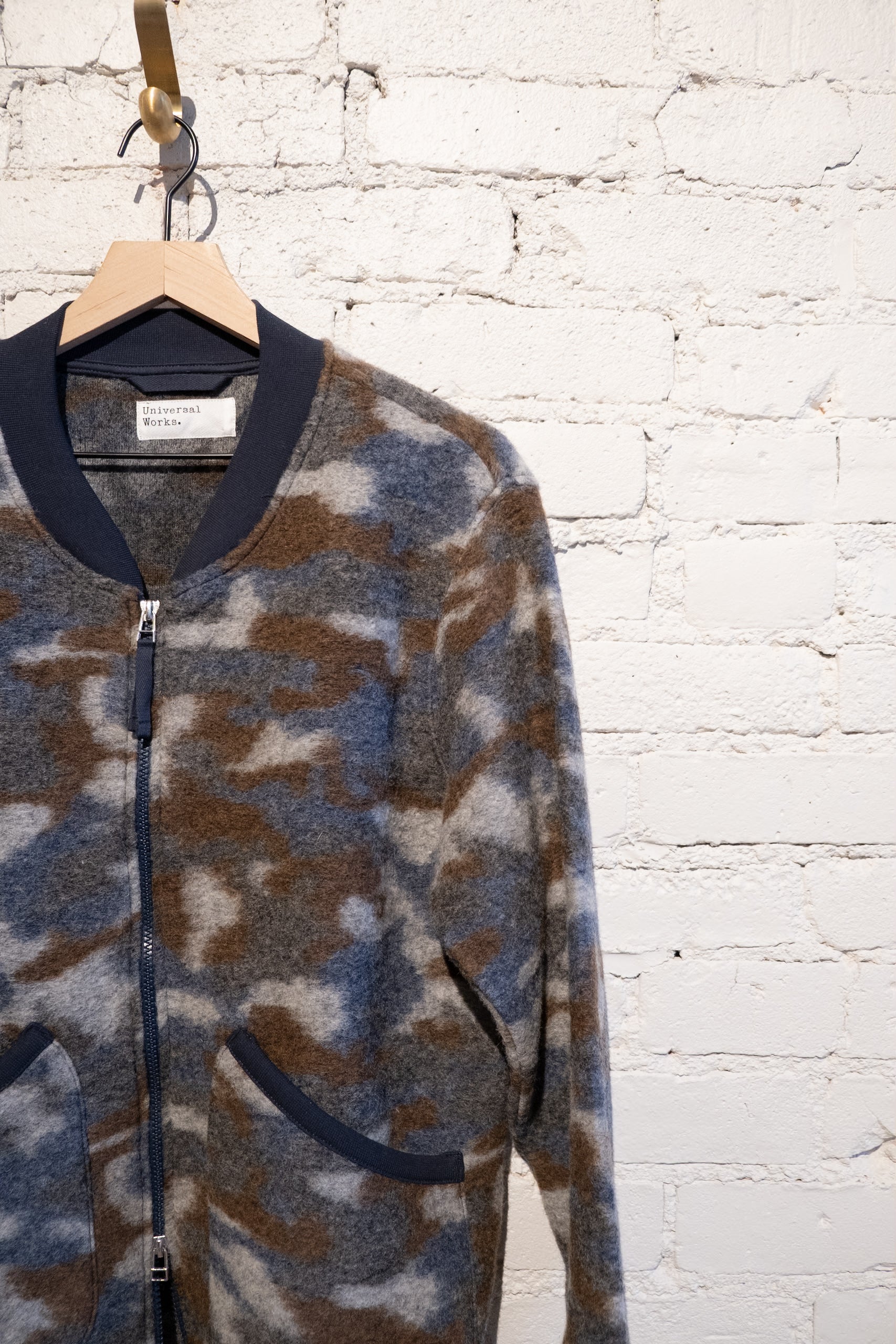 ZIP BOMBER - DWIGHT WOOL