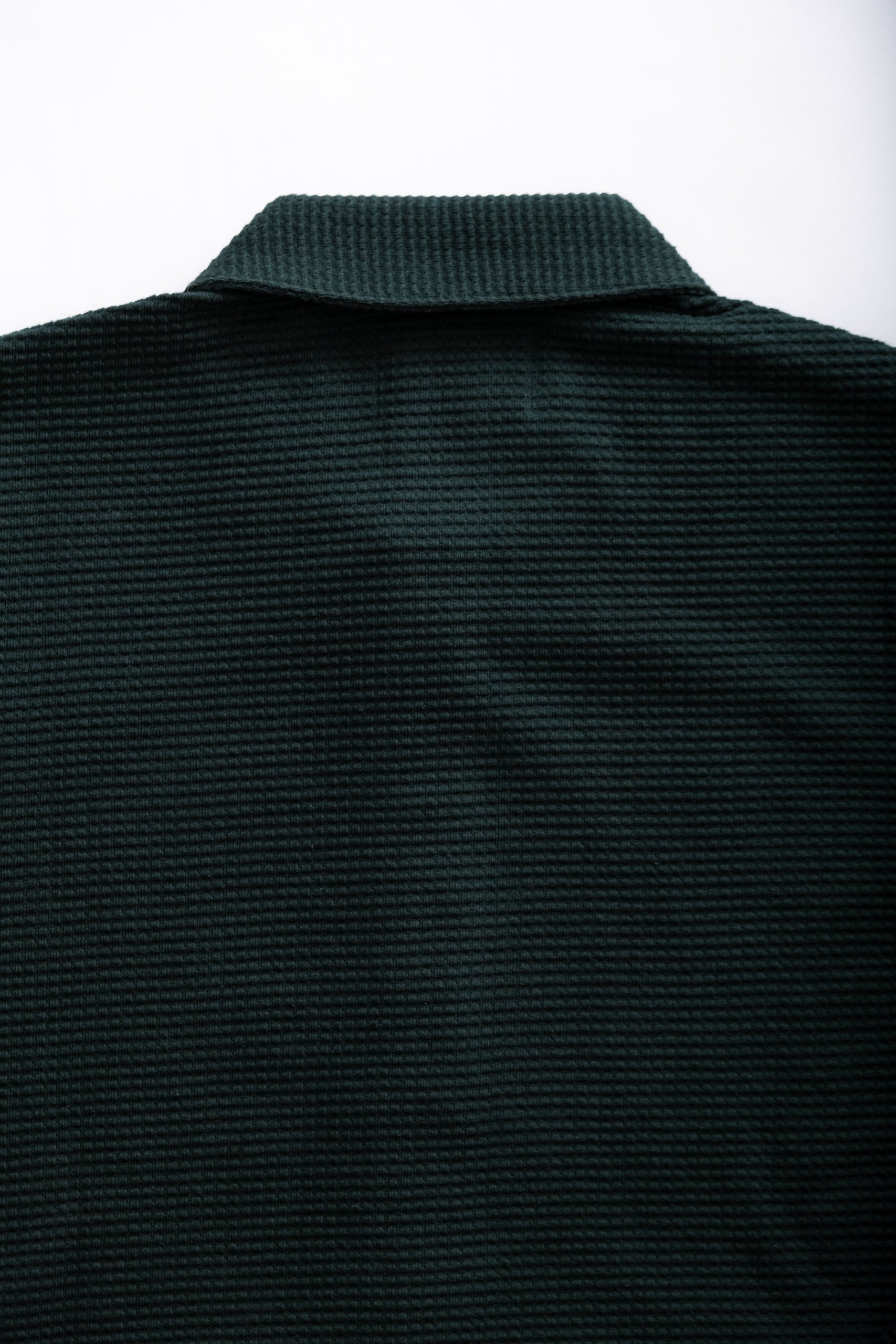 HAYS JERSEY OVERSHIRT - DARK GREEN