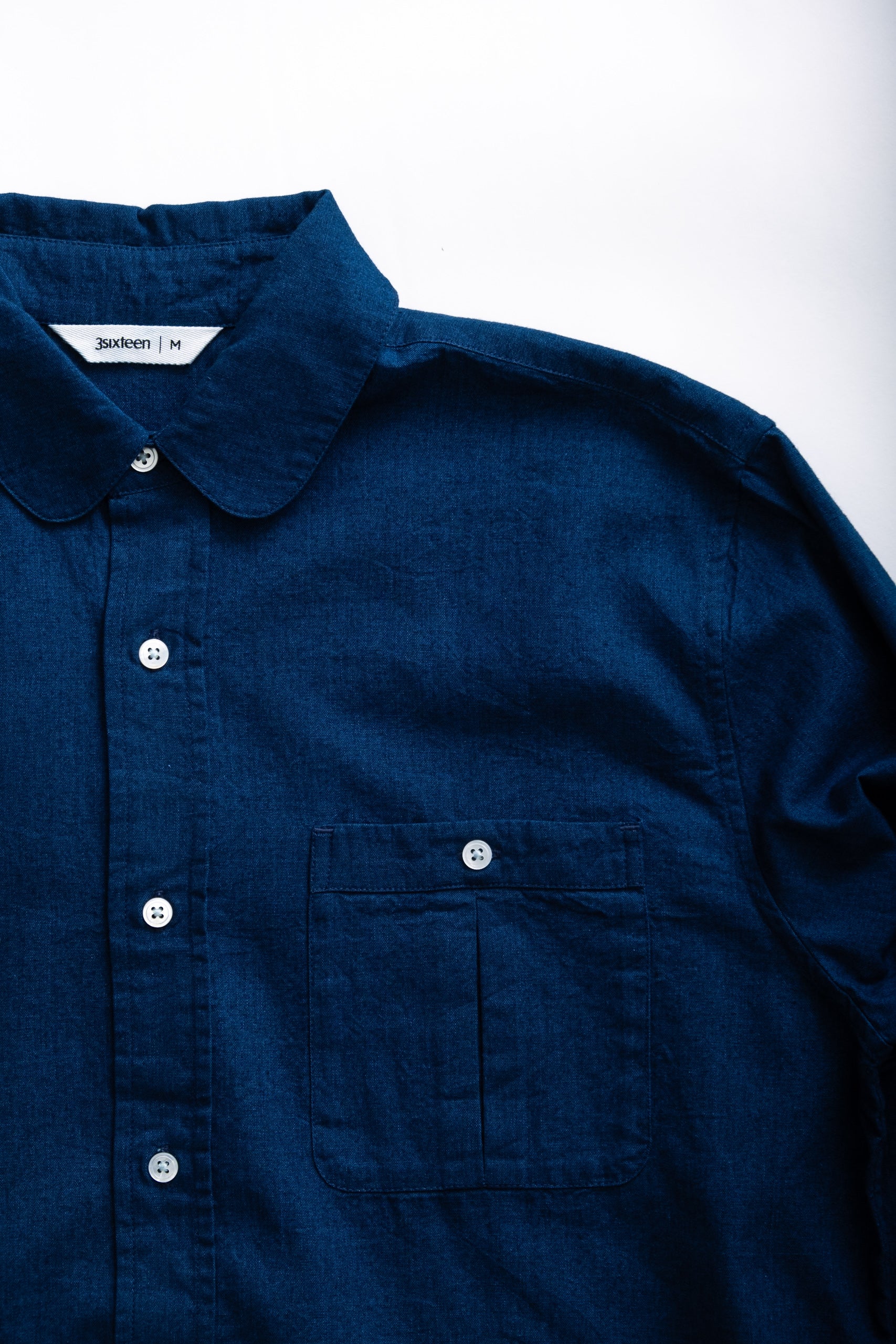 CLUB COLLAR - INDIGO SELVEDGE