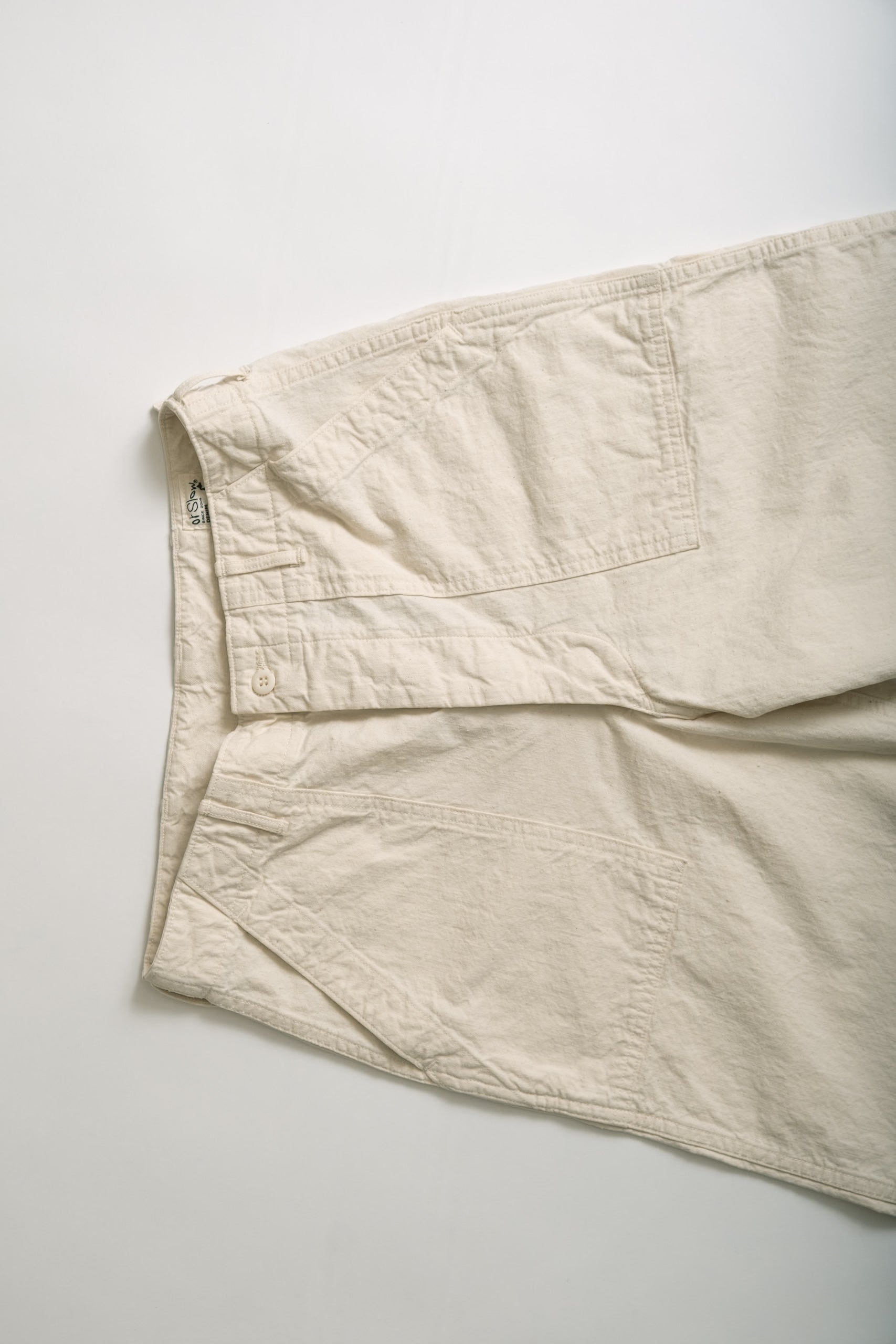 NAPPED TWILL SUMMER FATIGUE - ECRU