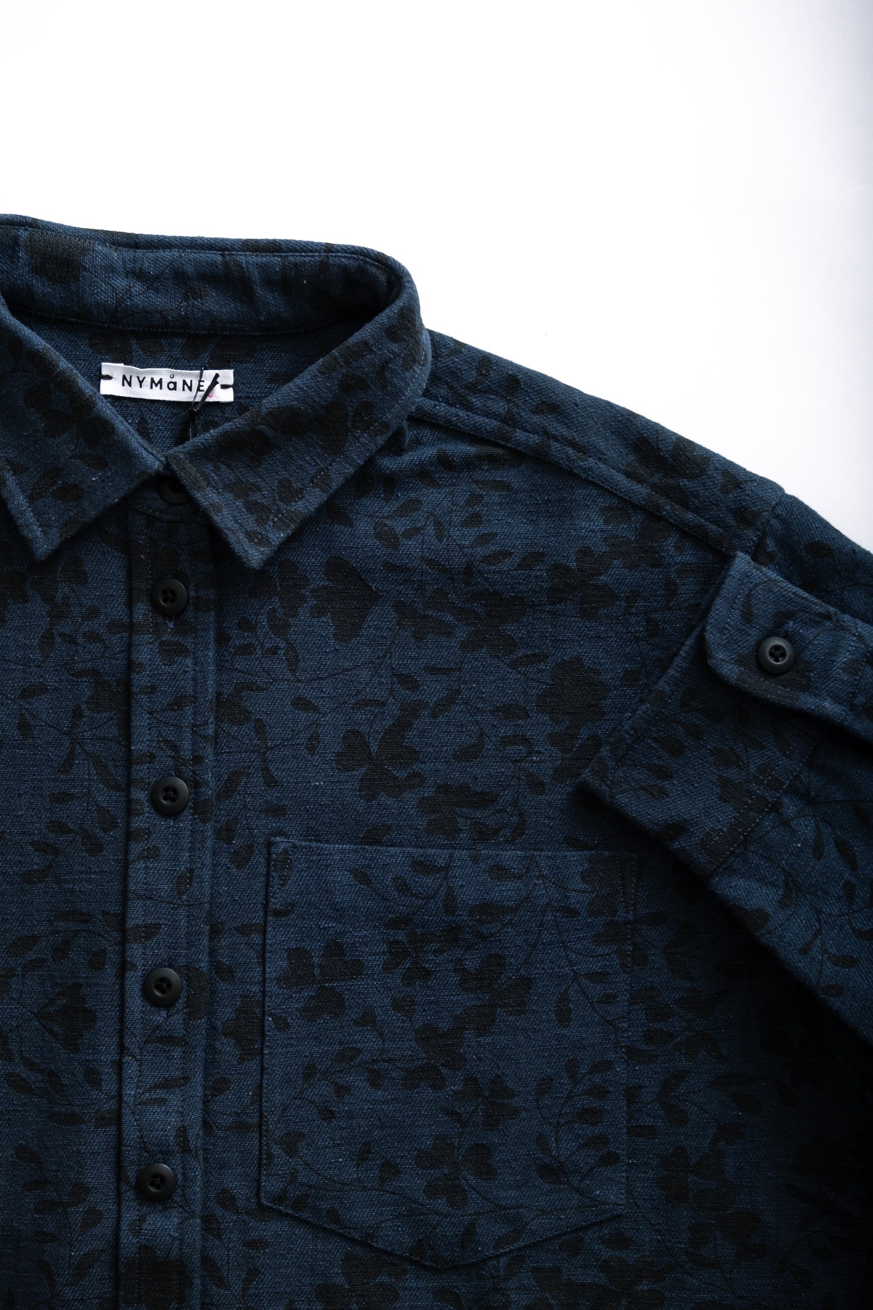 CHRIS SHIRT - DENIM FLORAL