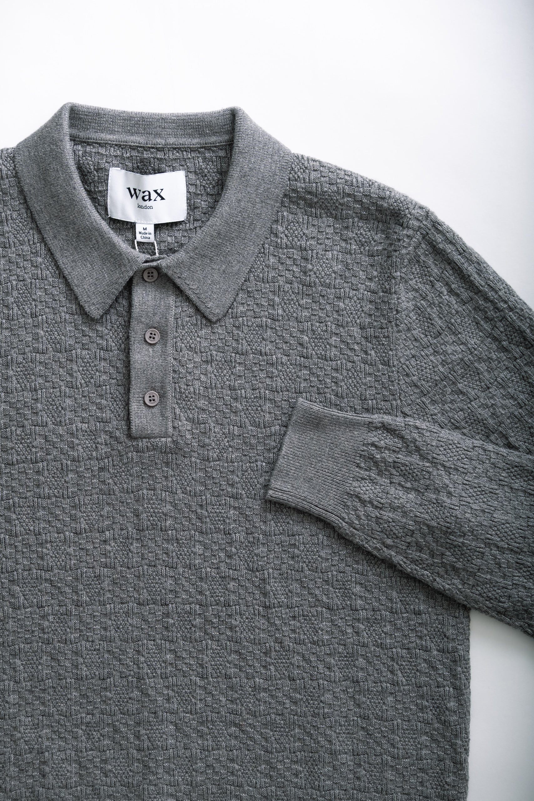 OBAN POLO - GREY MARL