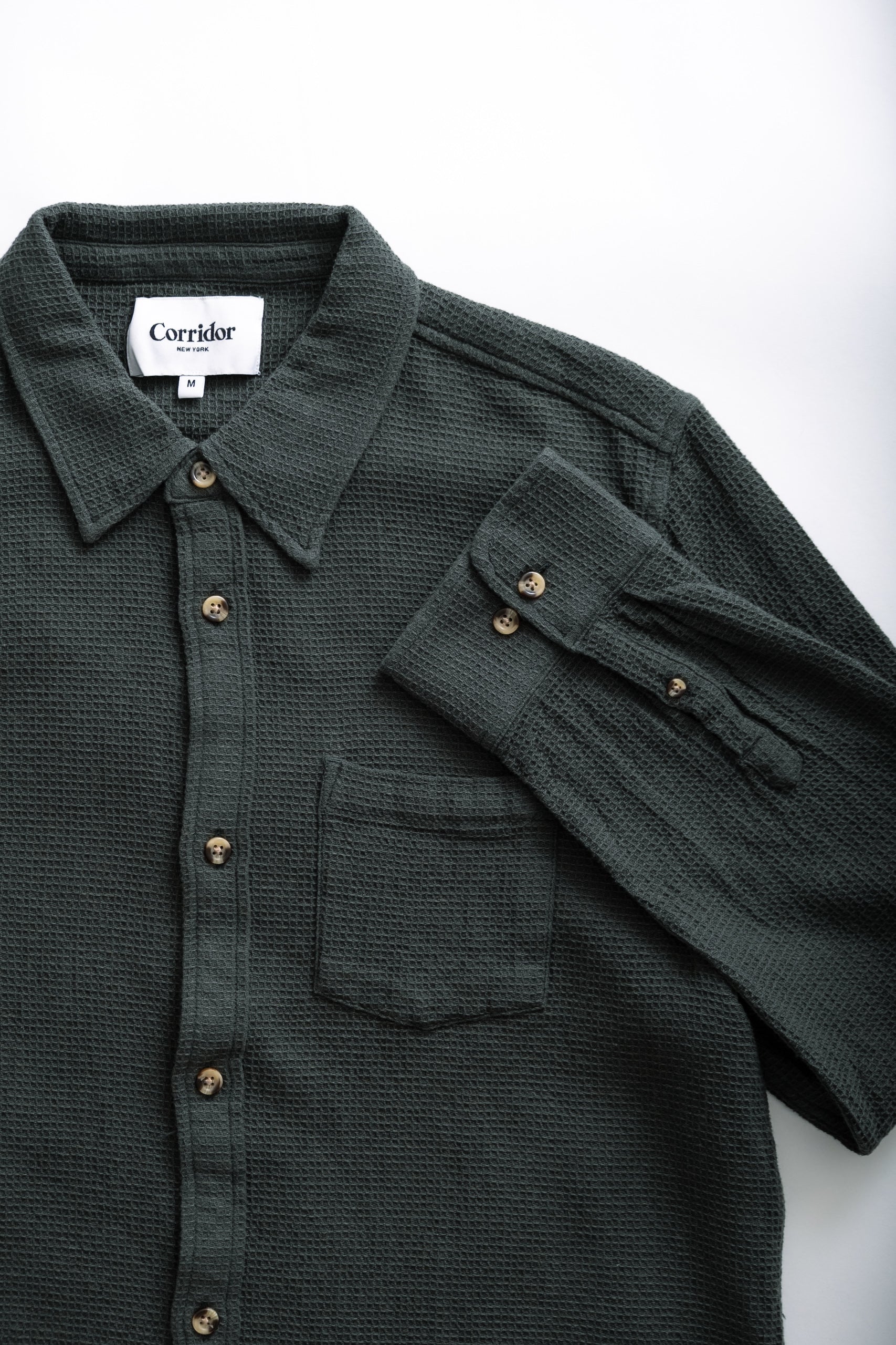 WAFFLE LS - GREEN