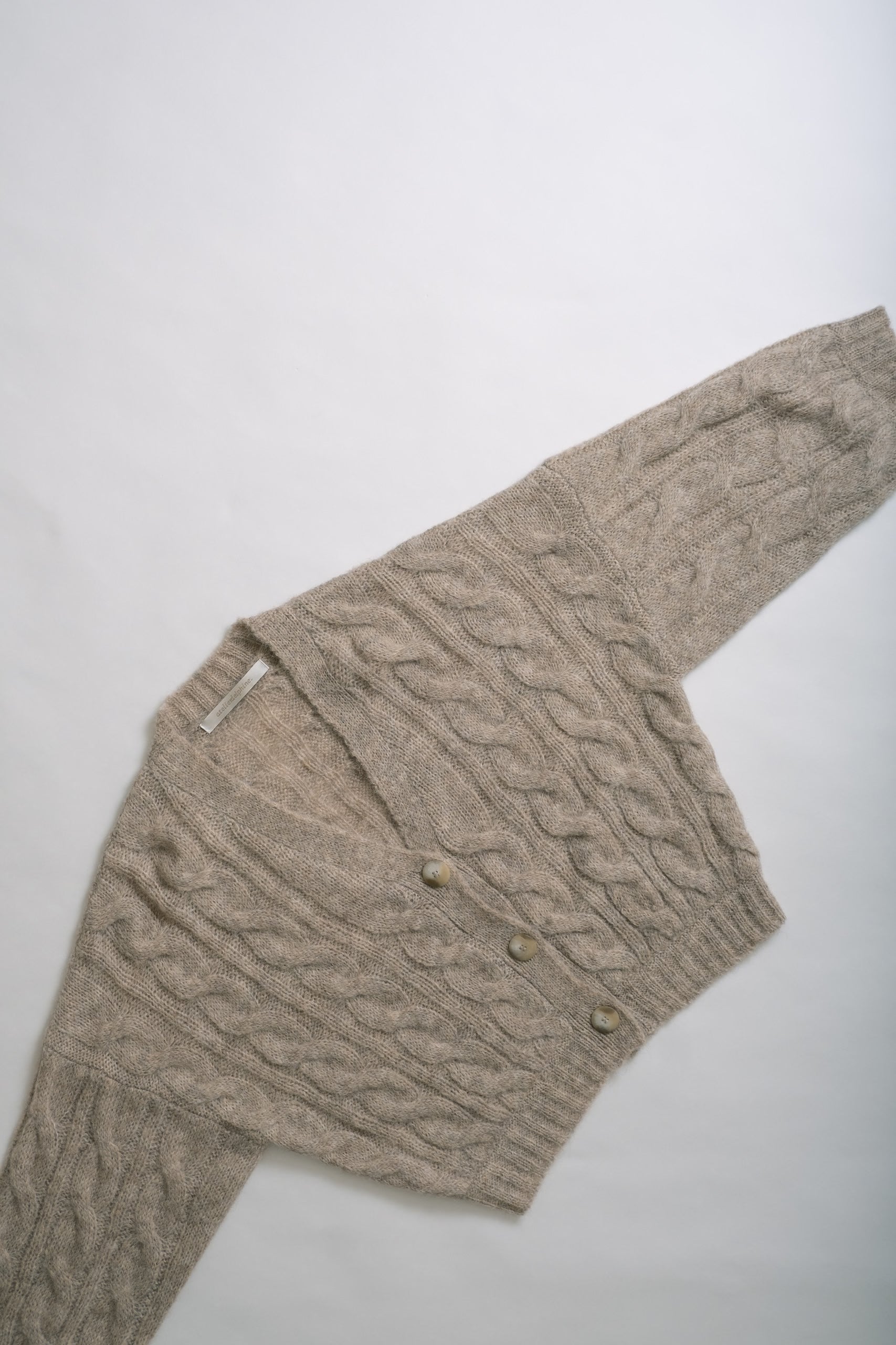 TRISTAN CARDIGAN - SAND