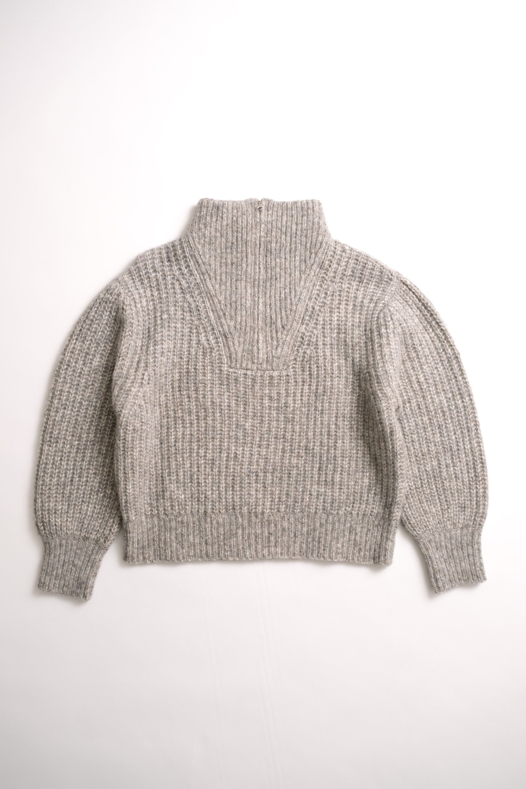 ALPINE QUARTER ZIP - MARBLE