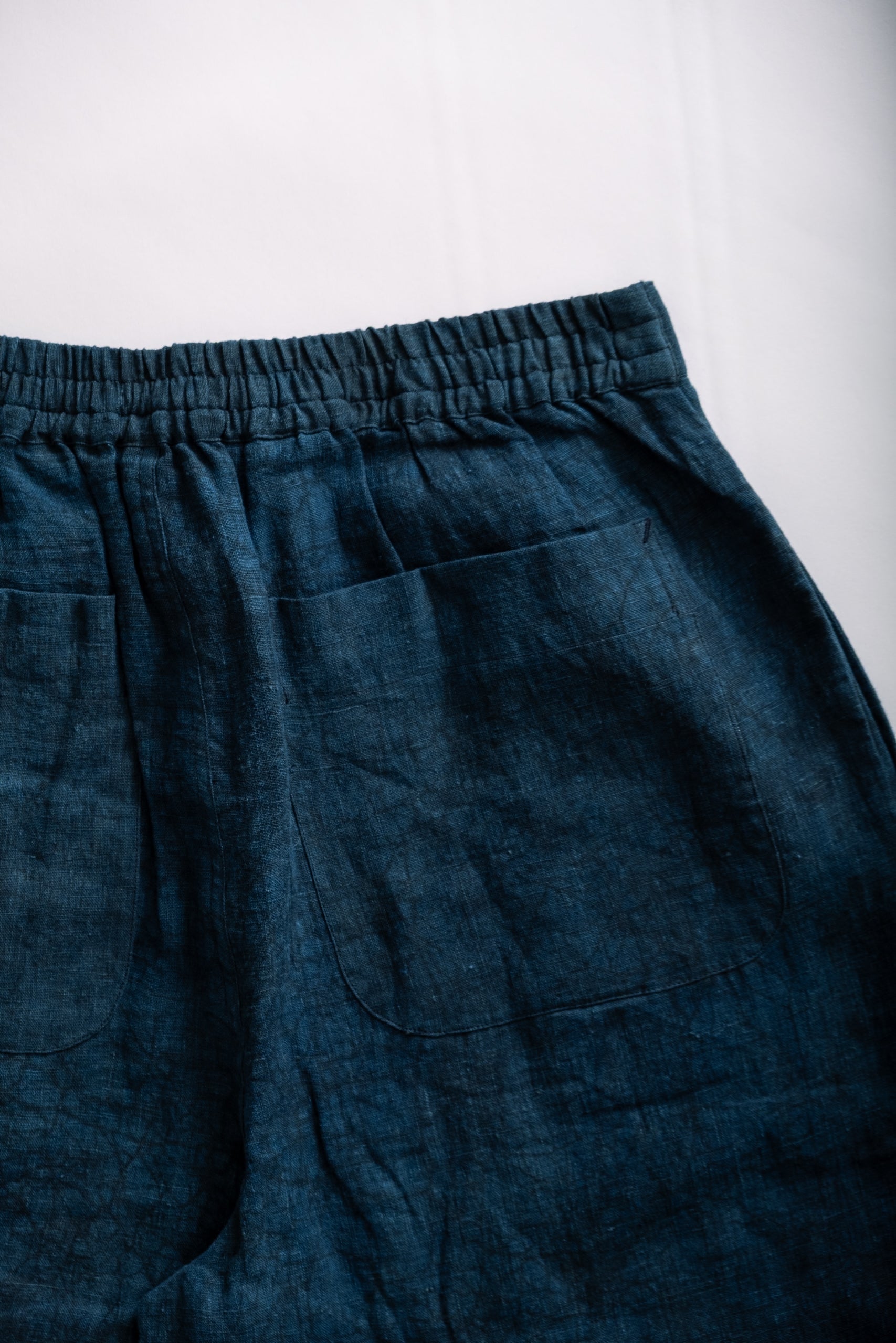 WES PLEAT PANT - INDIGO