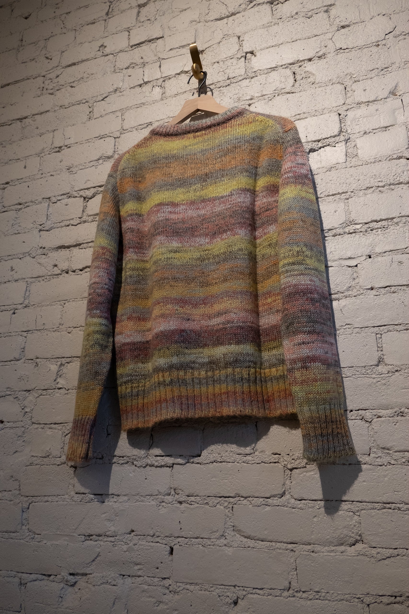 MOHAIR CREWNECK - GREEN
