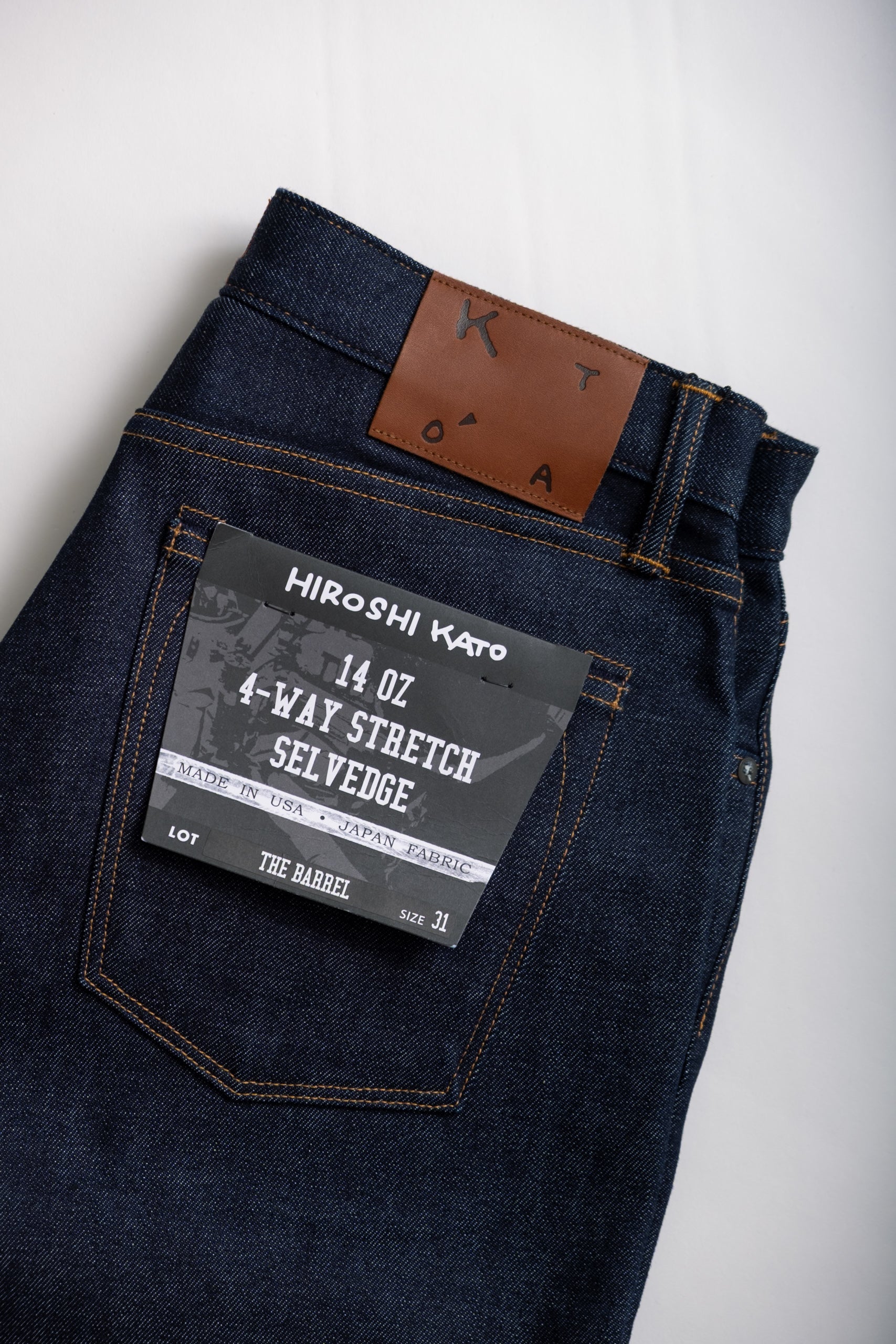 BARREL CLASSIC - INDIGO RAW