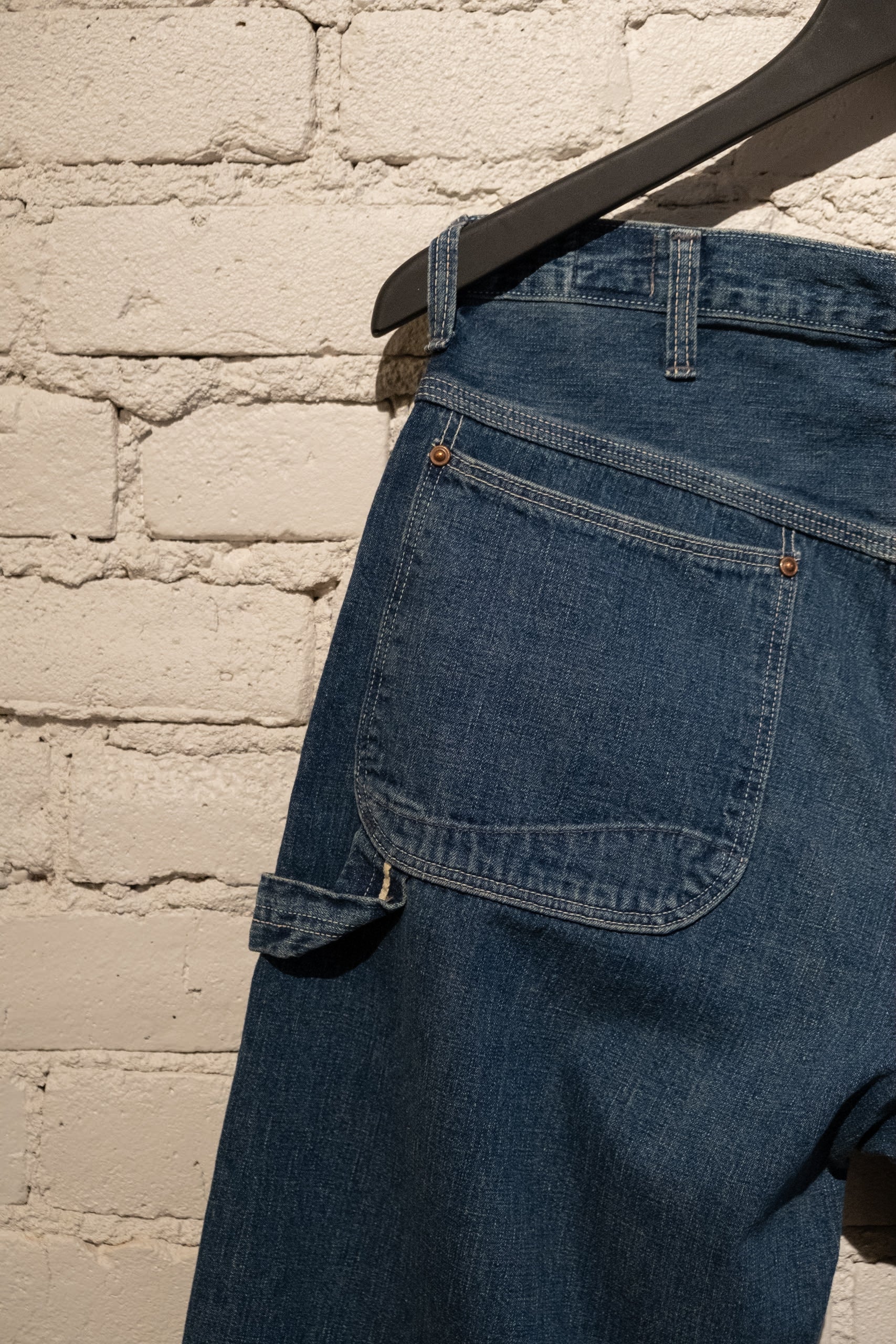 DENIM PAINTER PANTS USED WASH