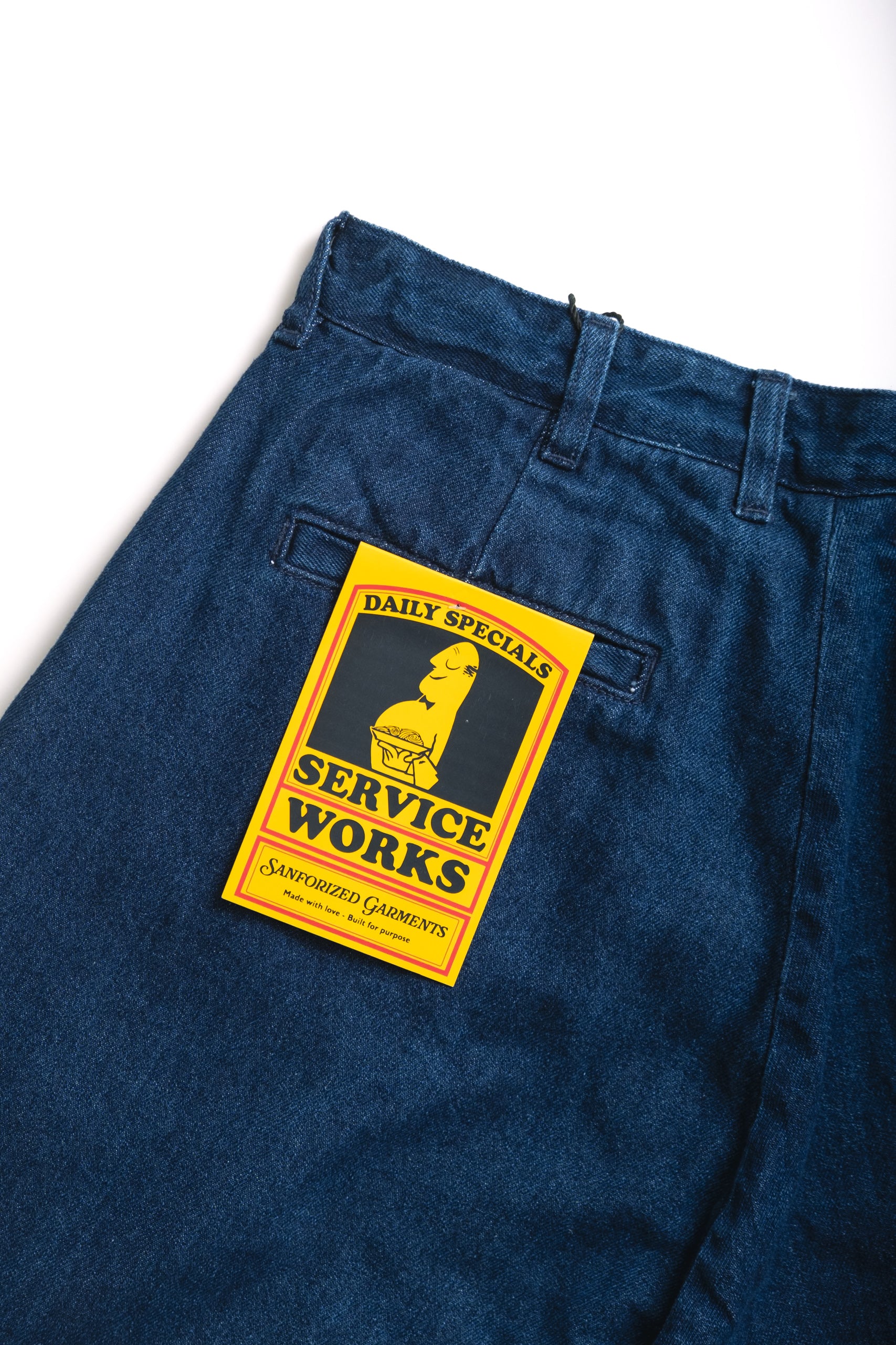 DENIM PART TIMER PANT - ONE WASH