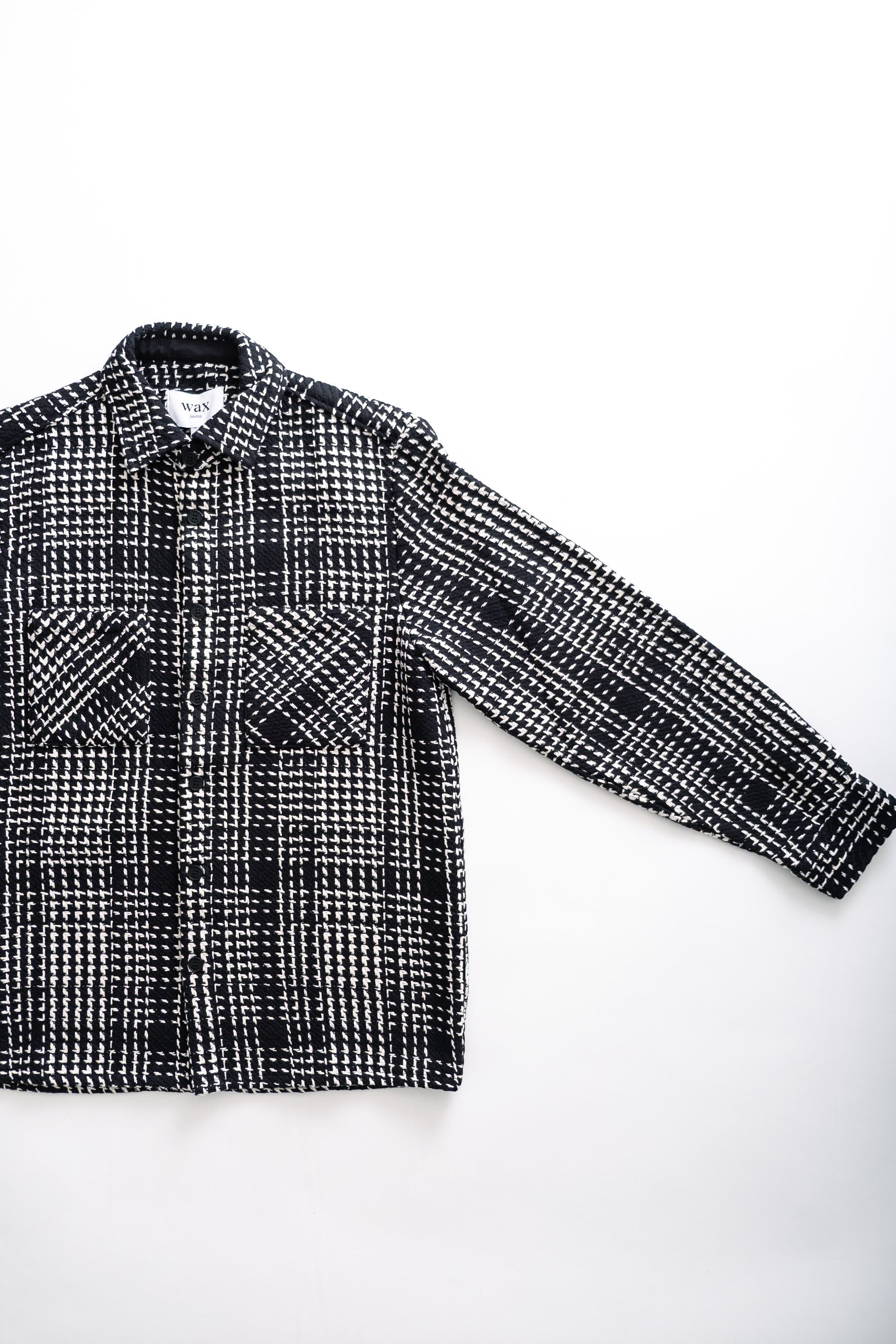 WHITING OVERSHIRT - TWINWEAVE BLACK