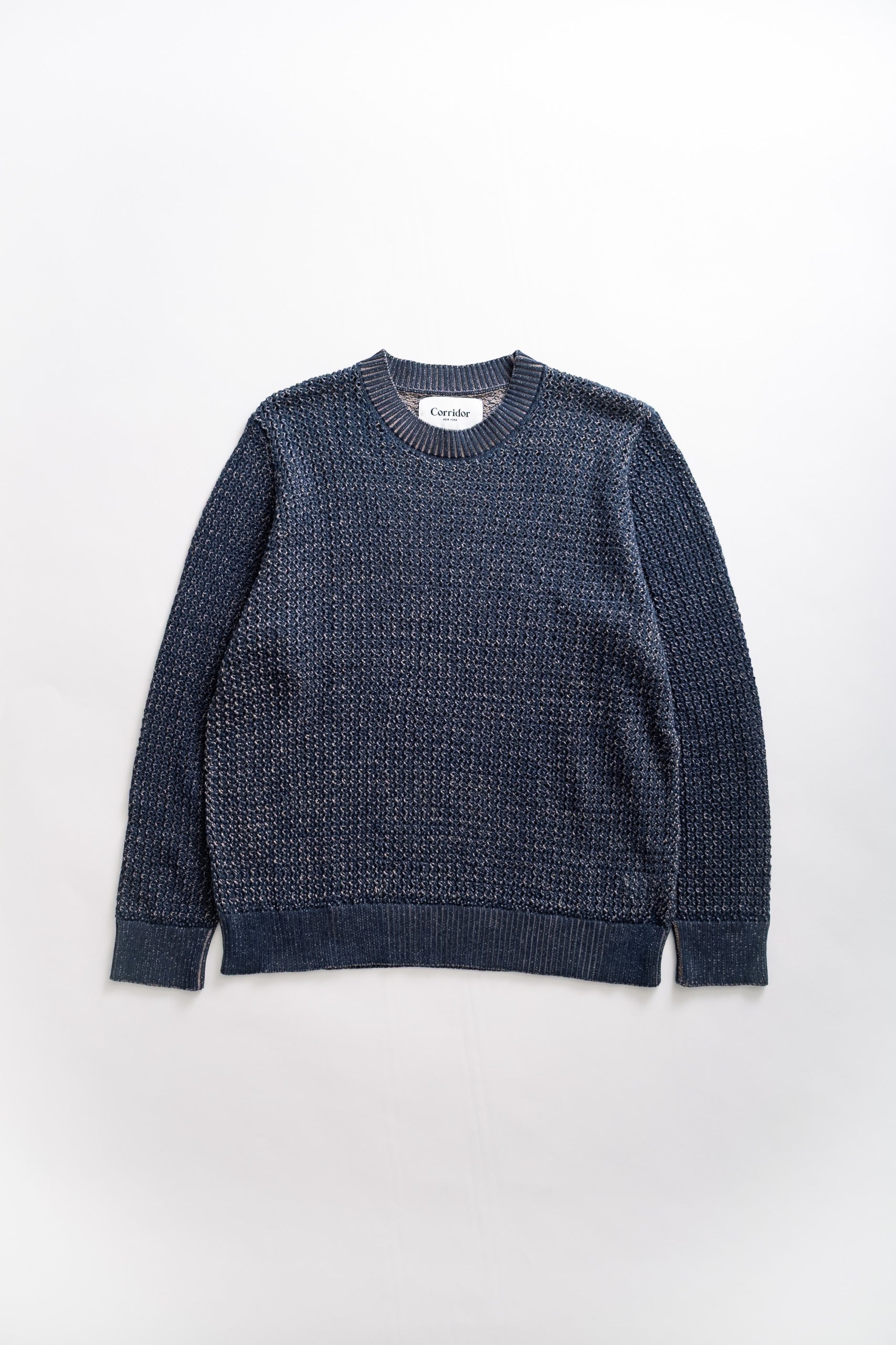MARLED CREWNECK - NAVY