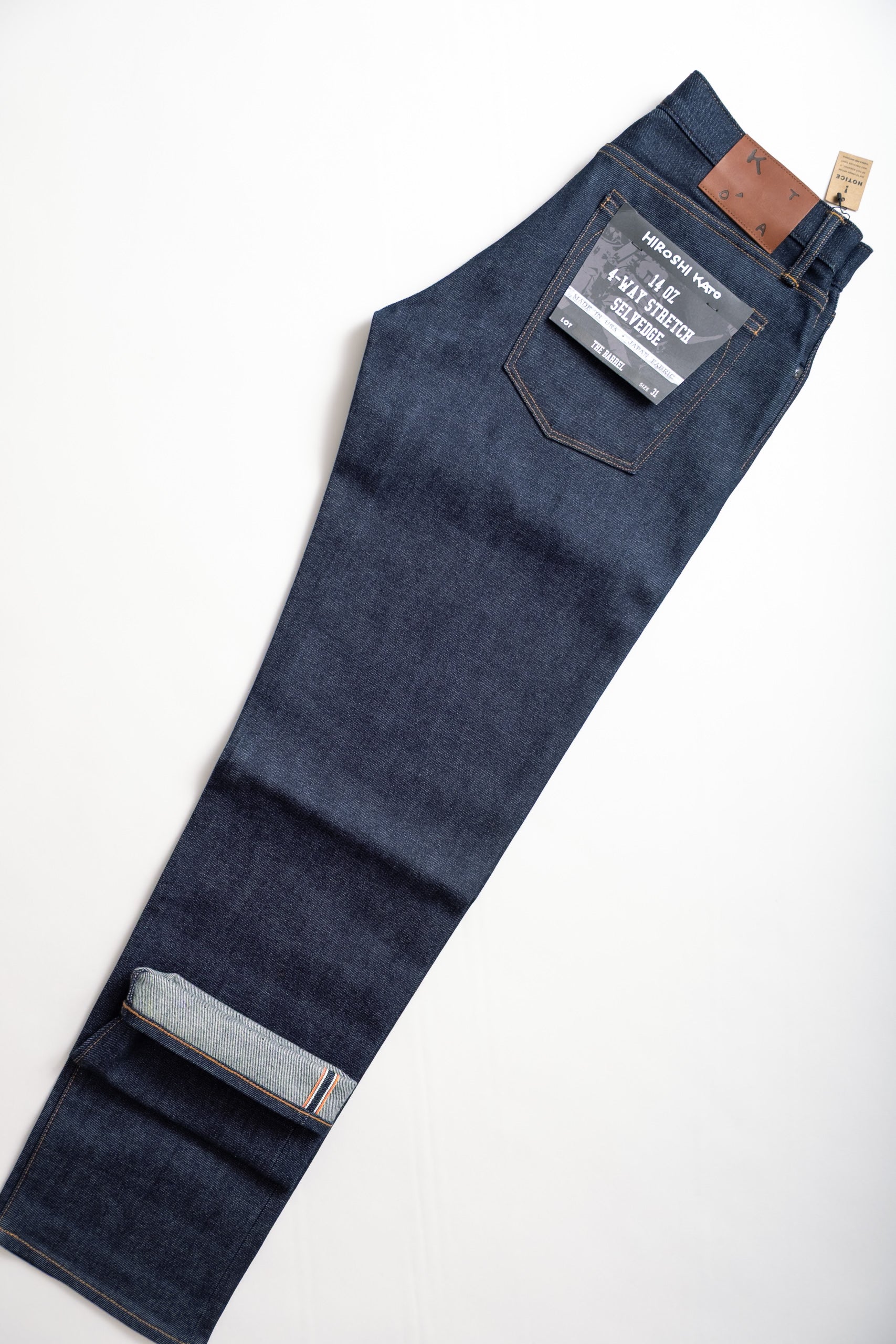 BARREL CLASSIC - INDIGO RAW