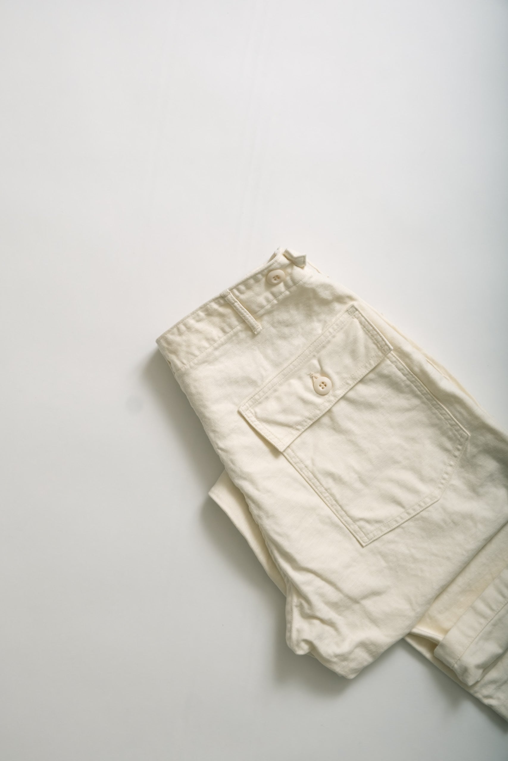 US ARMY FATIGUE PANTS - ECRU