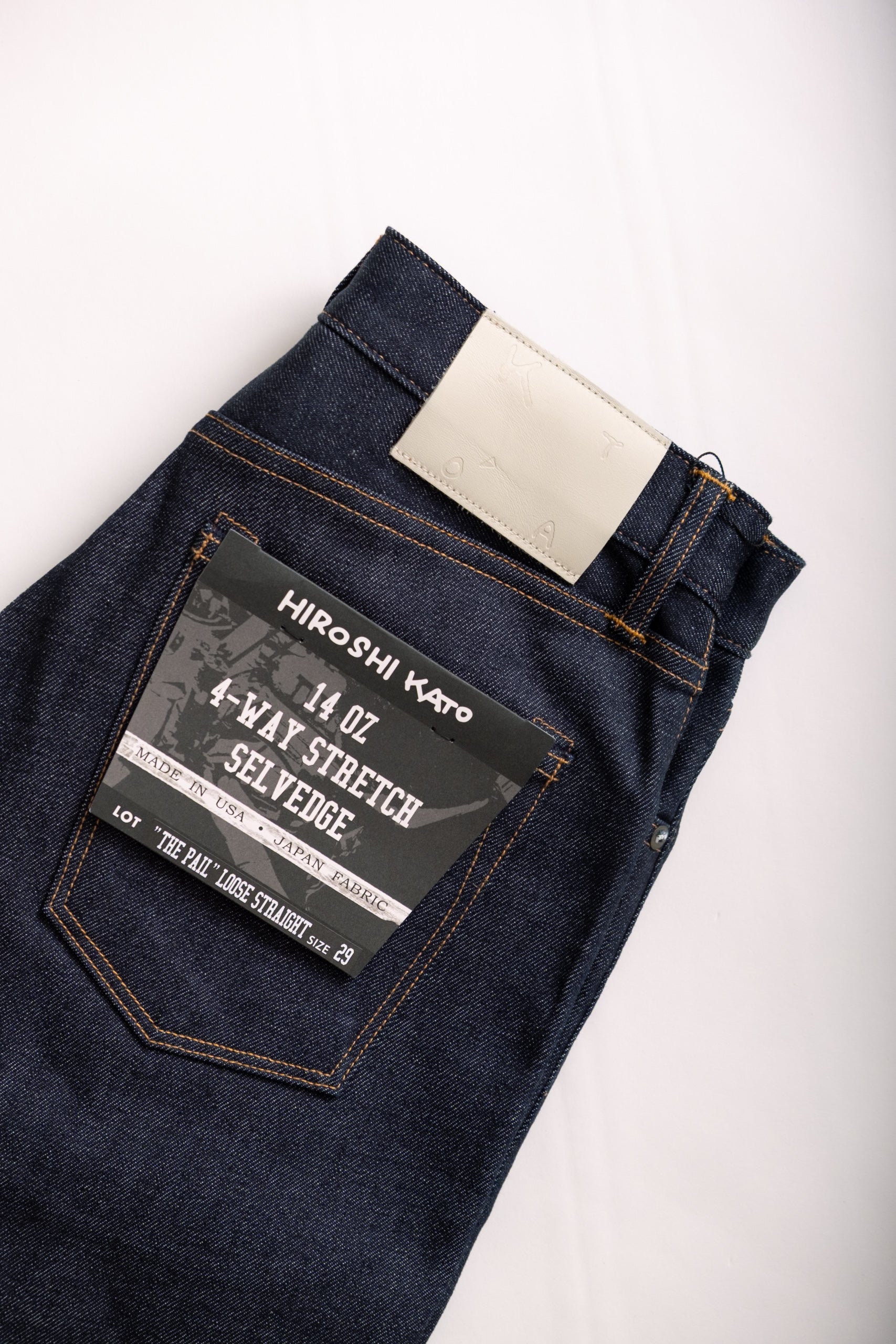 PAIL LOOSE - INDIGO RAW