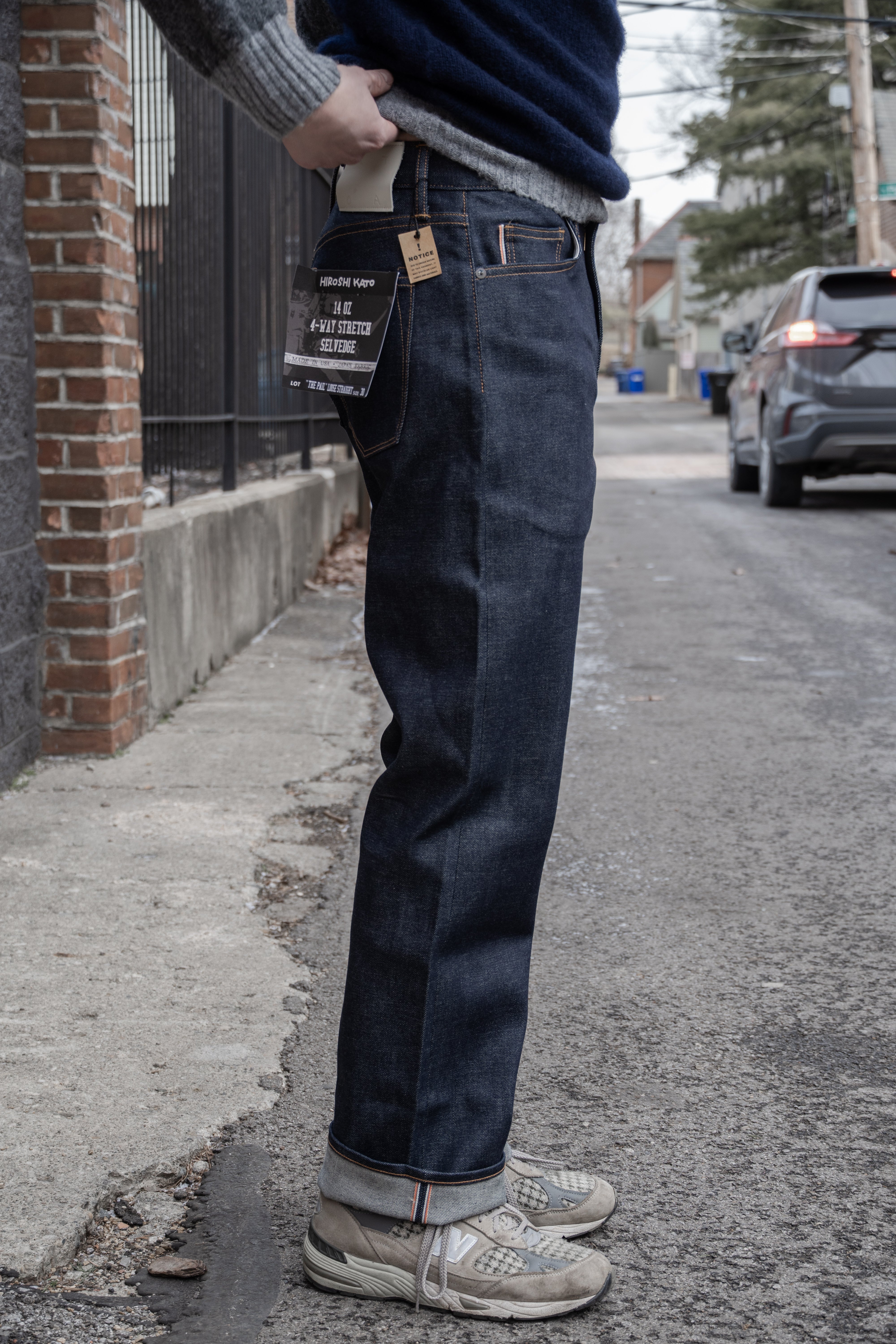 PAIL LOOSE - INDIGO RAW