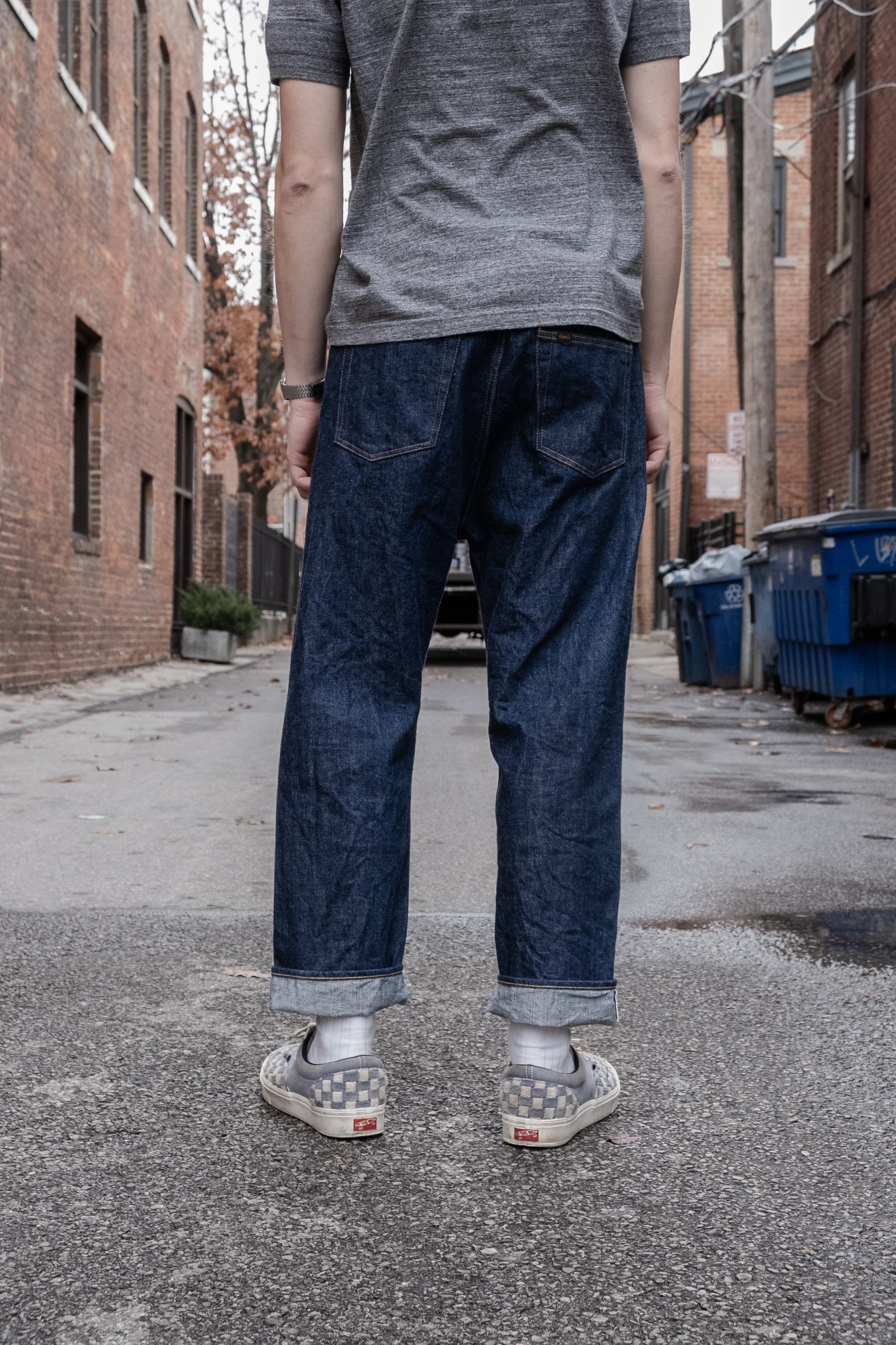 13OZ NEP WIDE TAPERED - RINSE