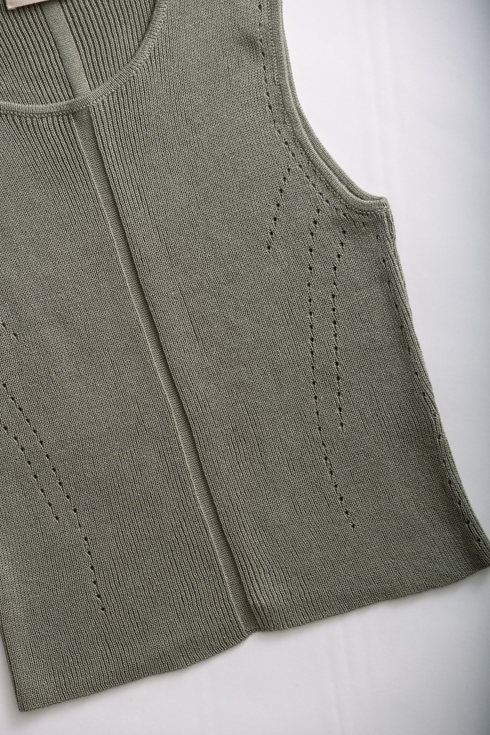 HIGH GAUGE COMPACT TOP - SAGE