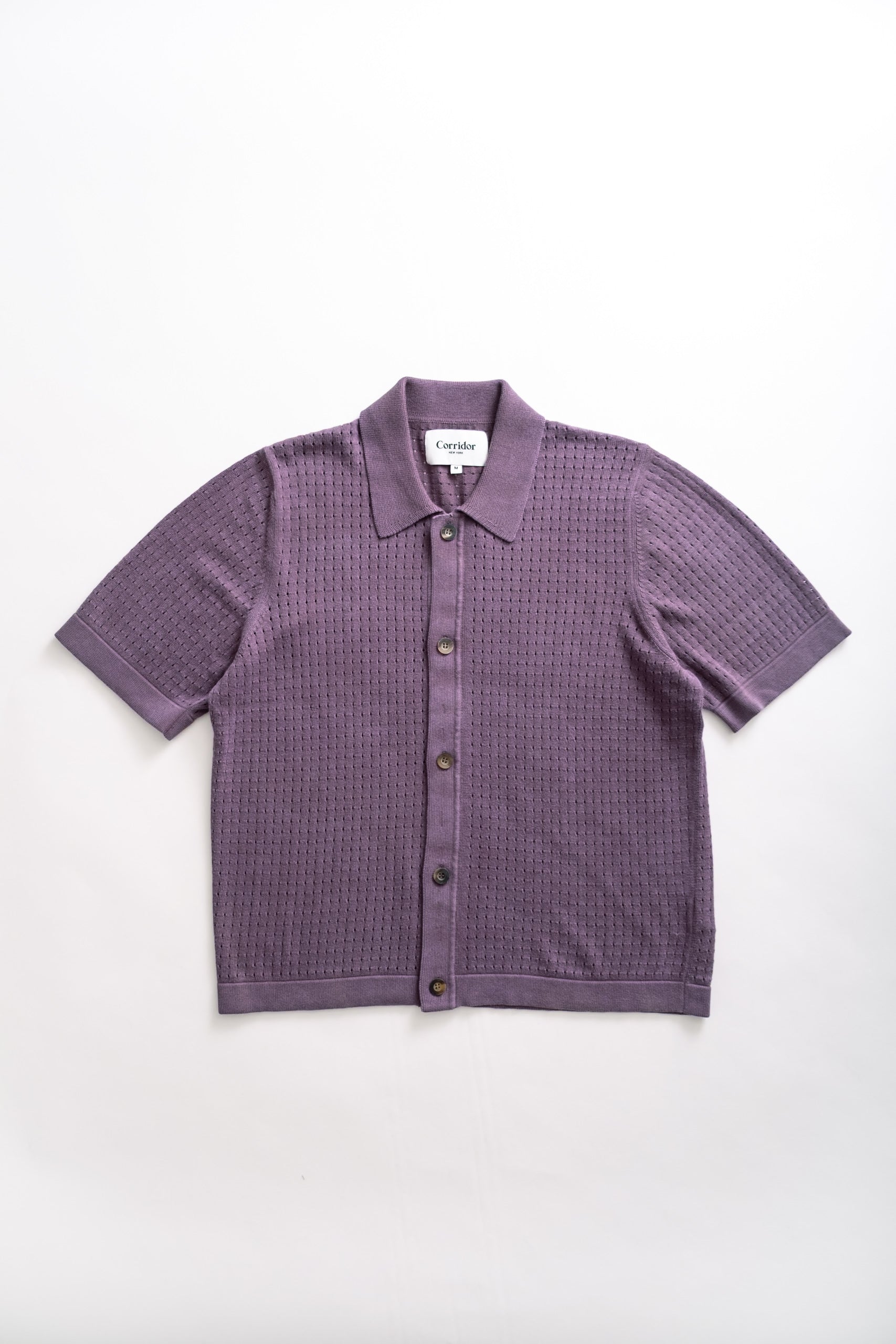 WASHED POINTELLE - VIOLET
