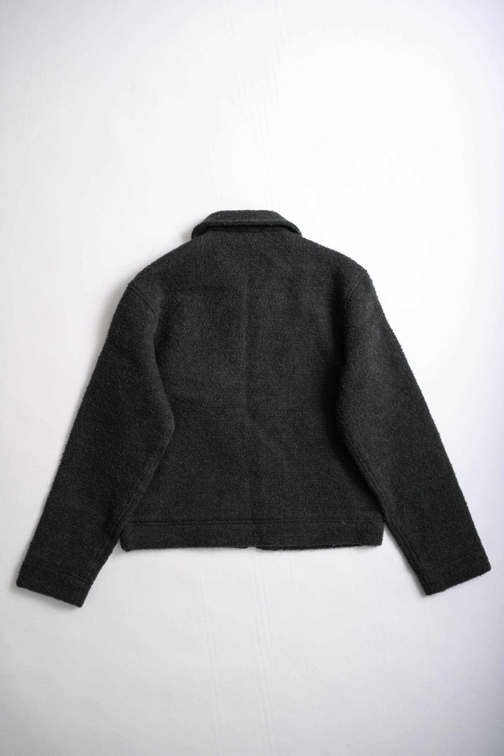 CLUB JACKET - CHARCOAL BOUCLE