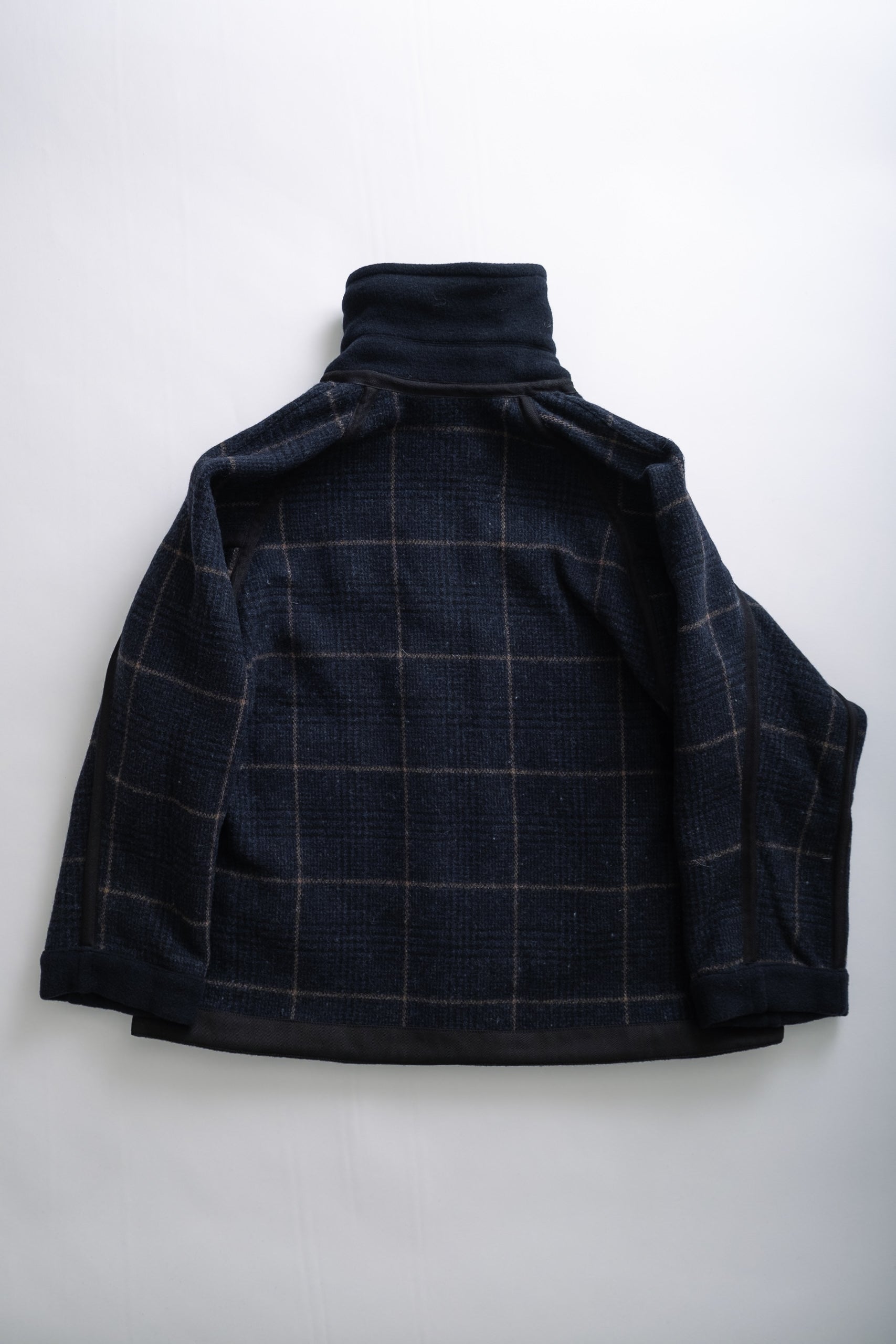 ARMY CABAN - NAVY/BROWN CHK