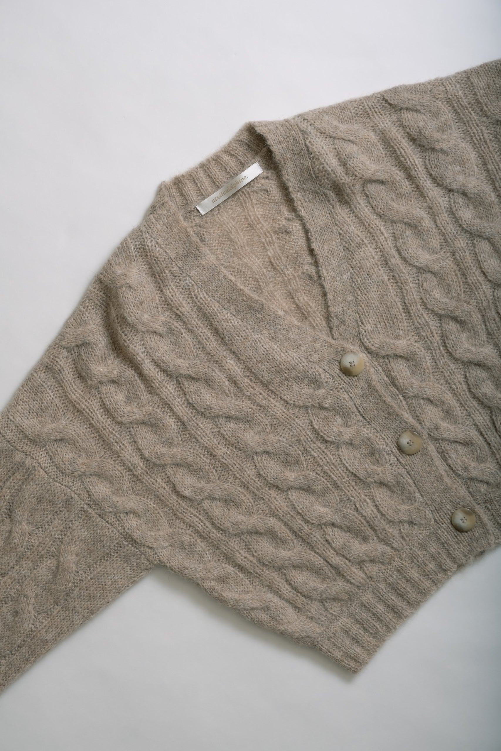 TRISTAN CARDIGAN - SAND