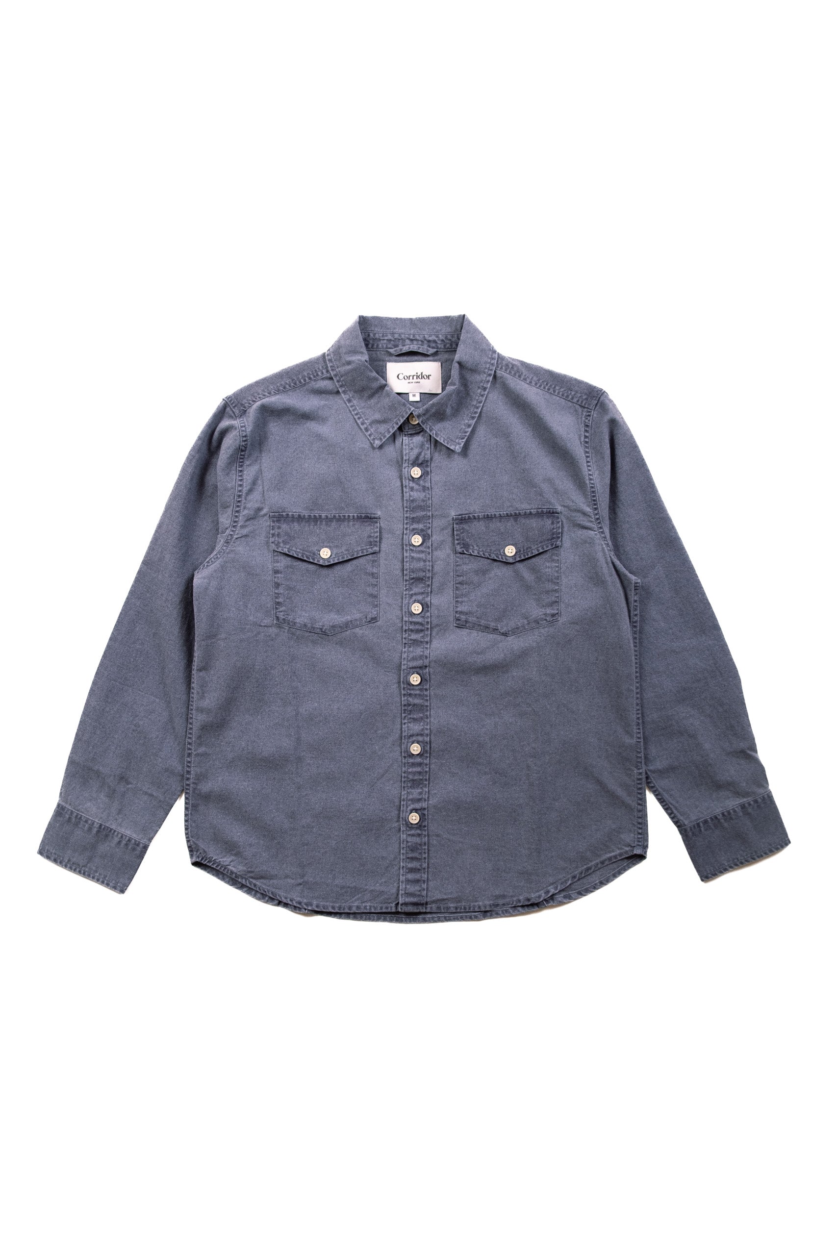 PIGMENT DYED LS - NAVY