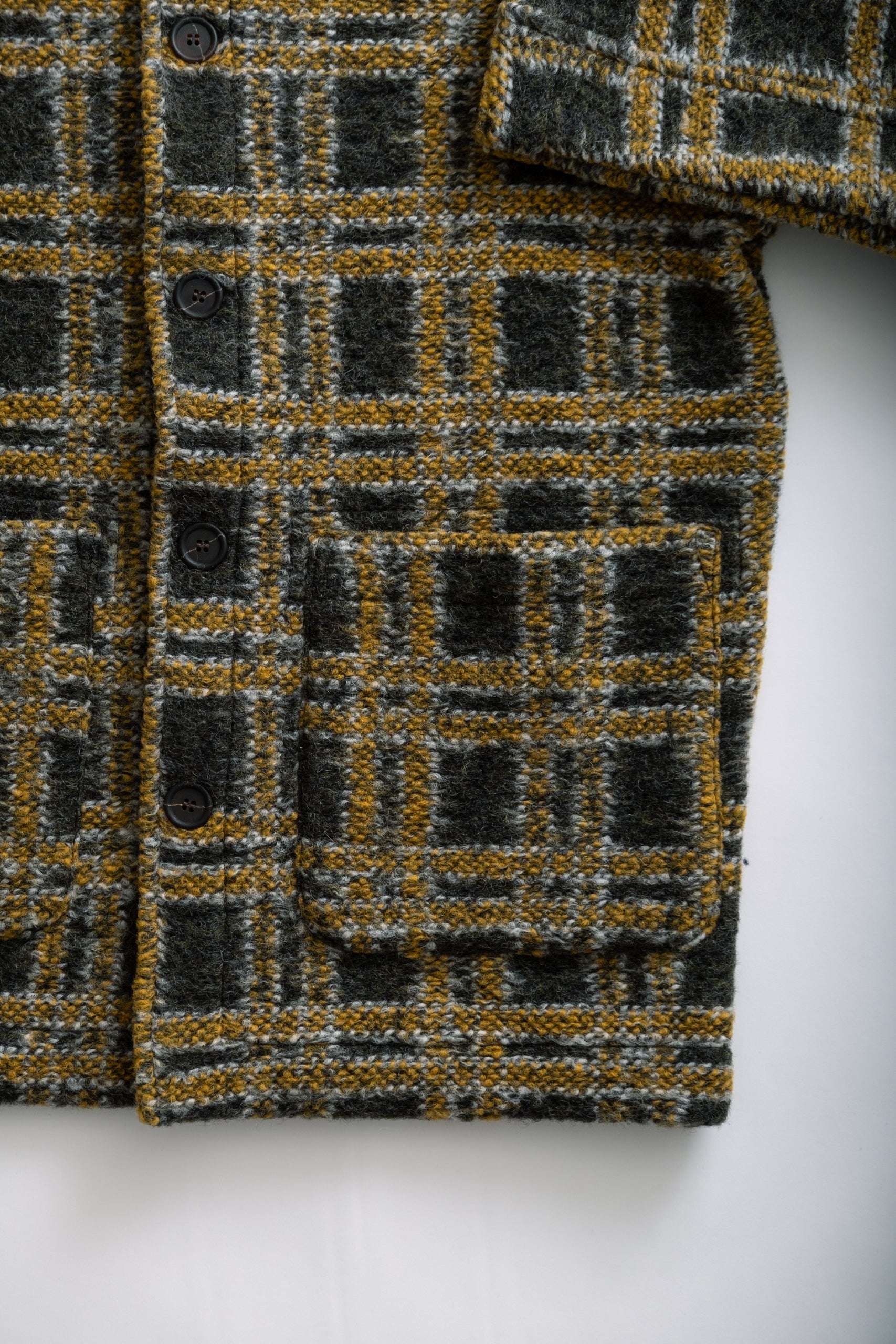 FIELD JACKET - JACQUARD GREY