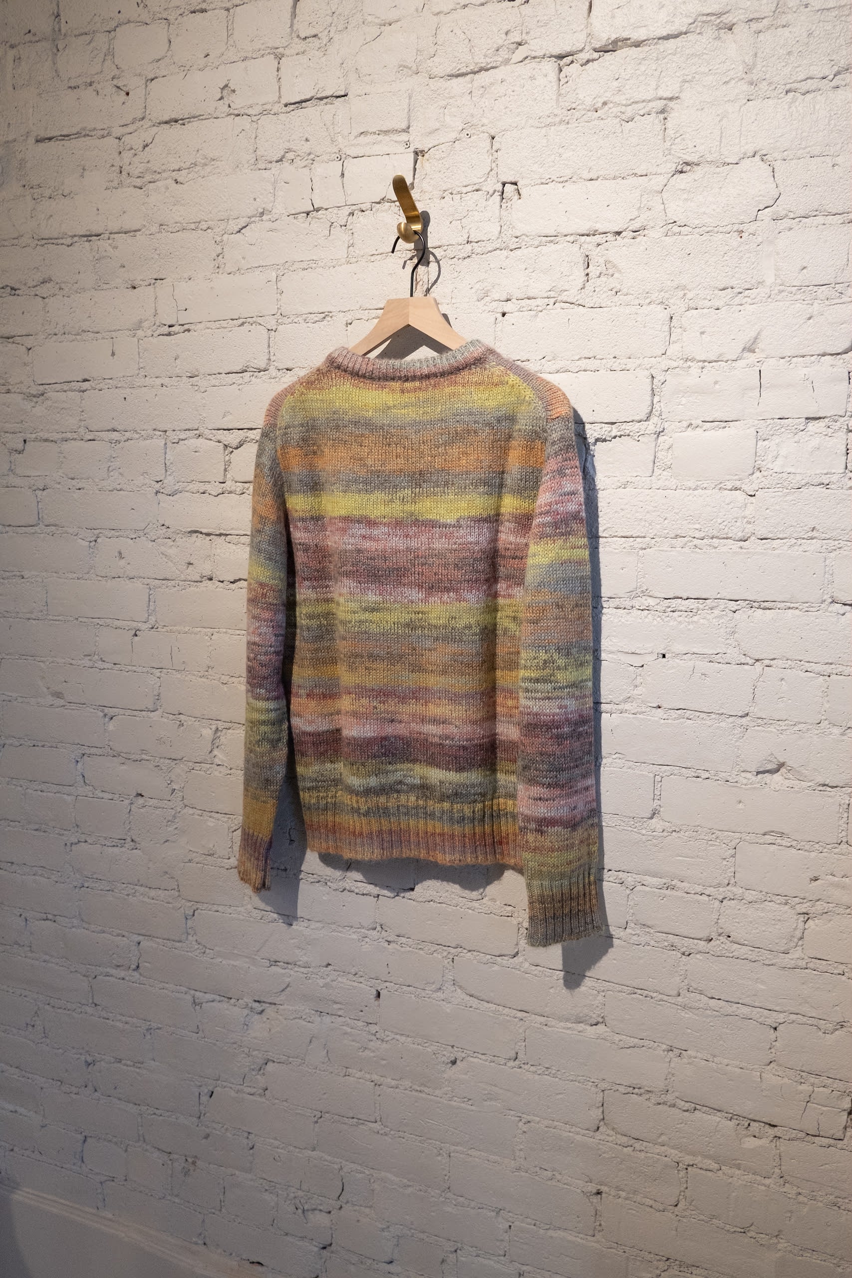 MOHAIR CREWNECK - GREEN