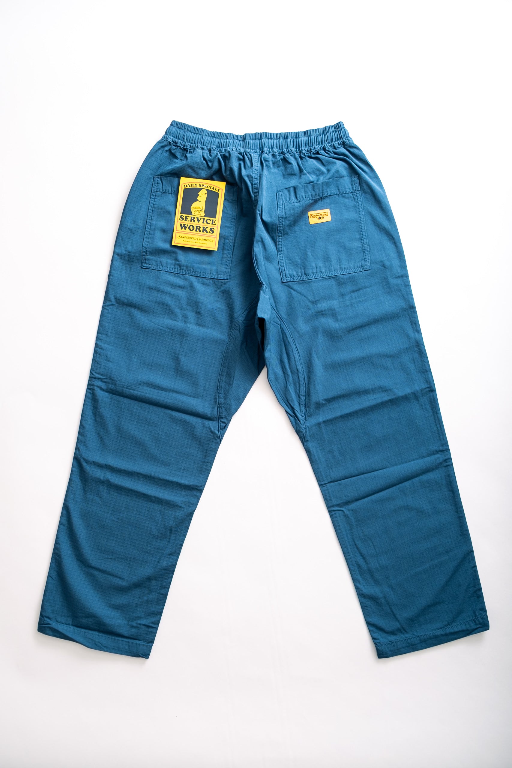 CHEF PANT RIPSTOP - OCEAN