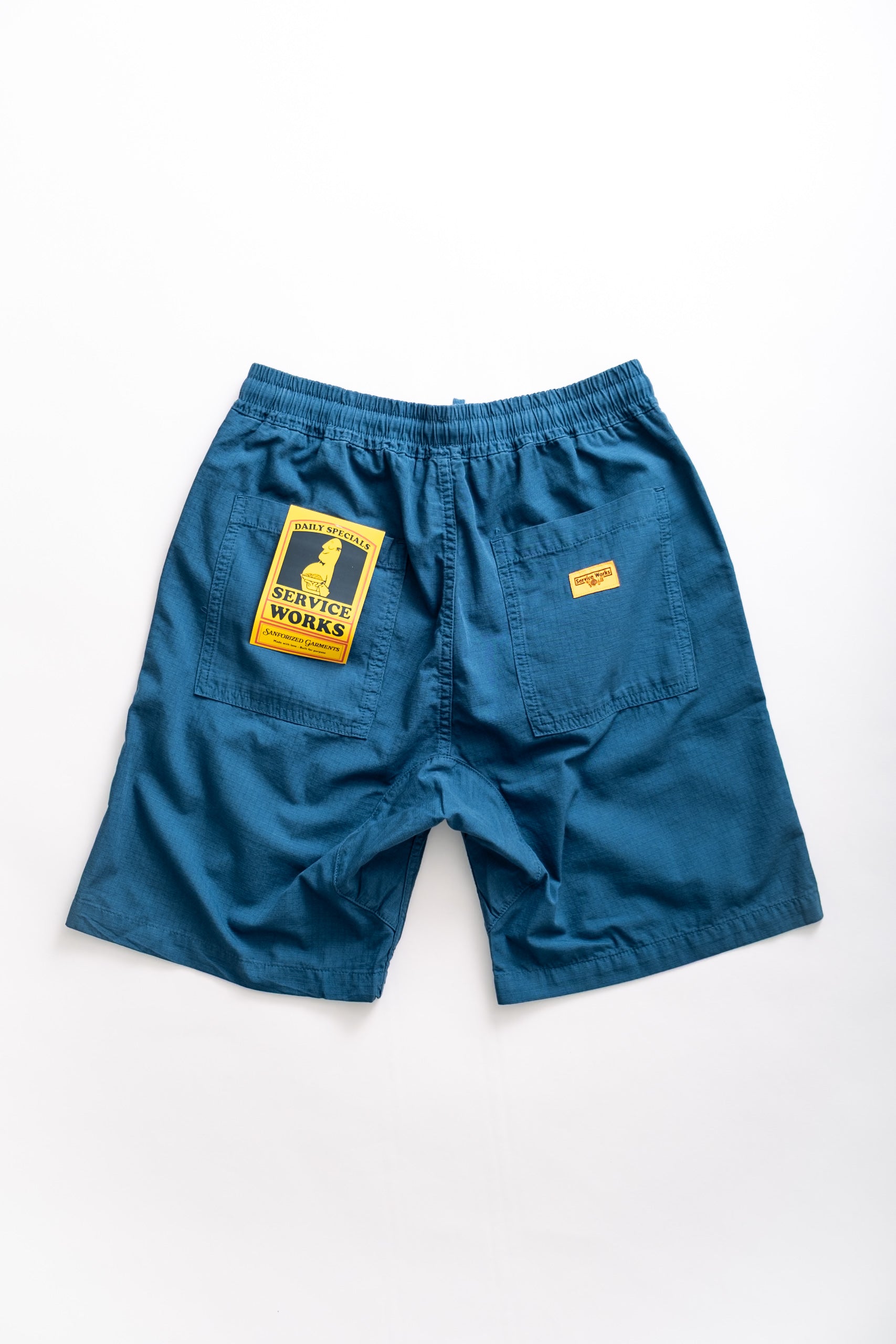 RIPSTOP CHEF SHORT - OCEAN