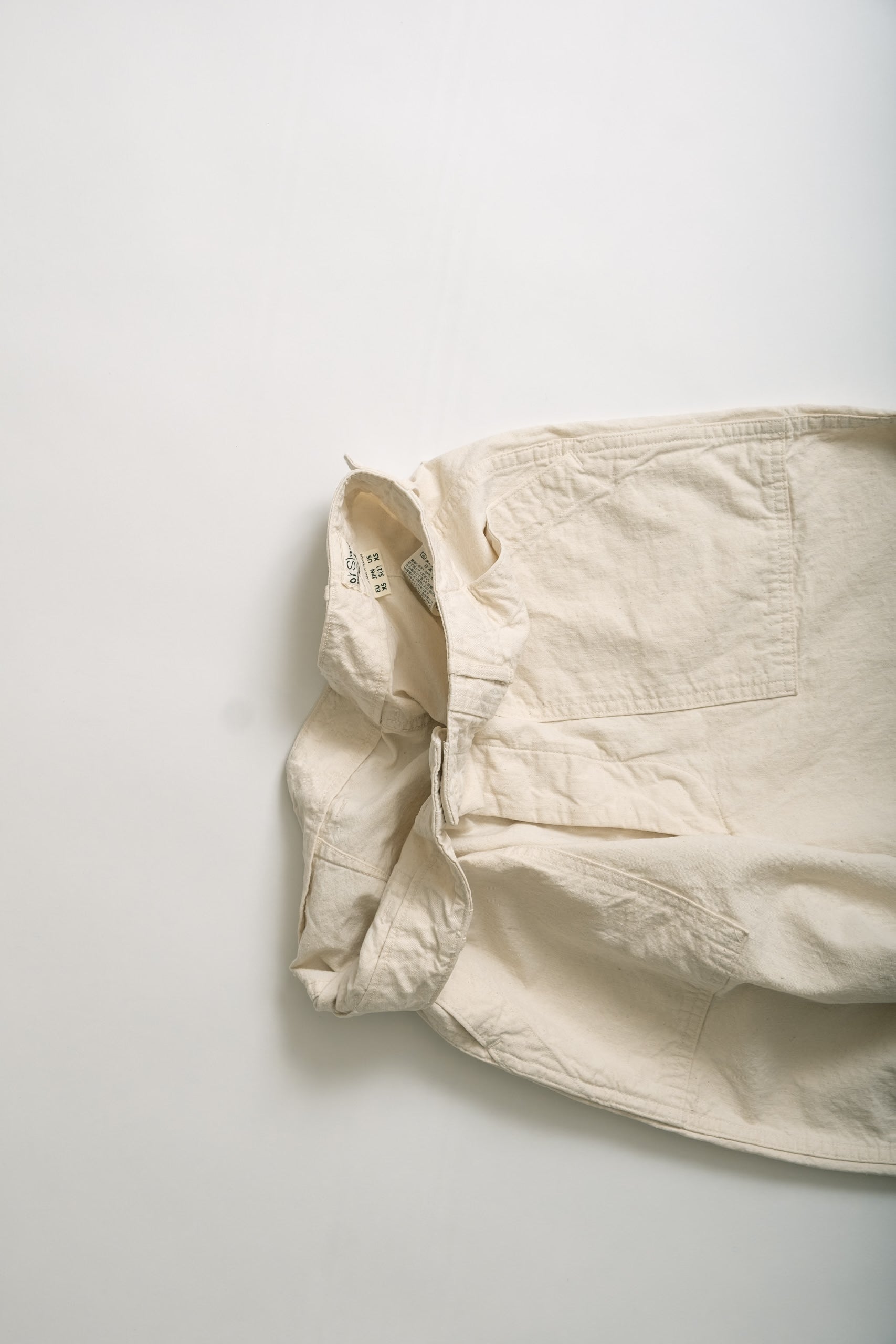 NAPPED TWILL SUMMER FATIGUE - ECRU