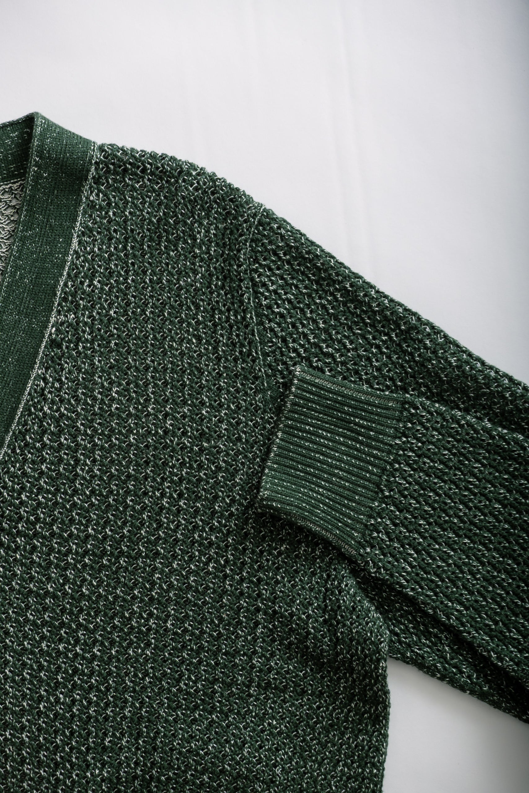 MARLED CARDIGAN - GREEN