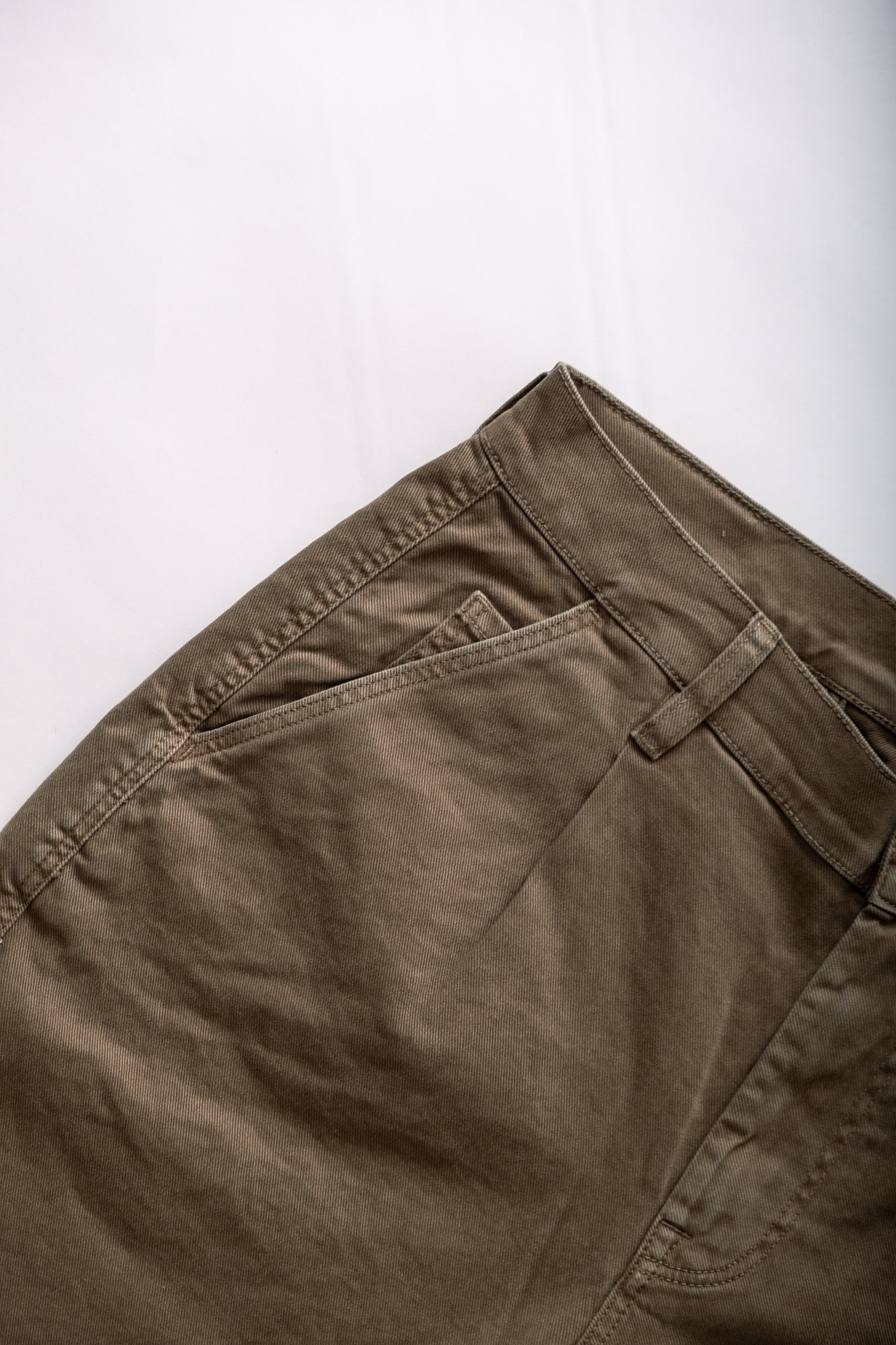 HEAVY TWILL SHORT - ARMY
