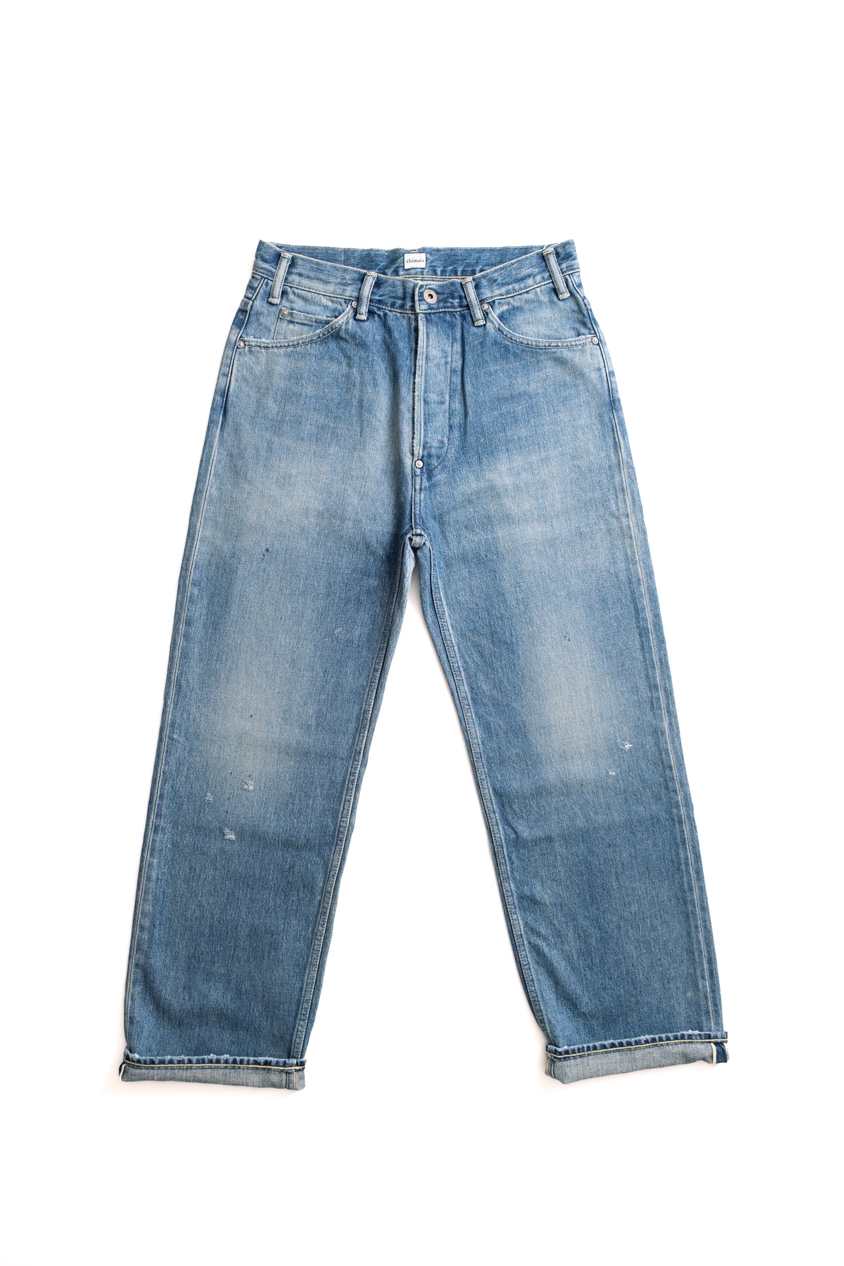 13.5OZ NARROW STRAIGHT - LIGHT WASH