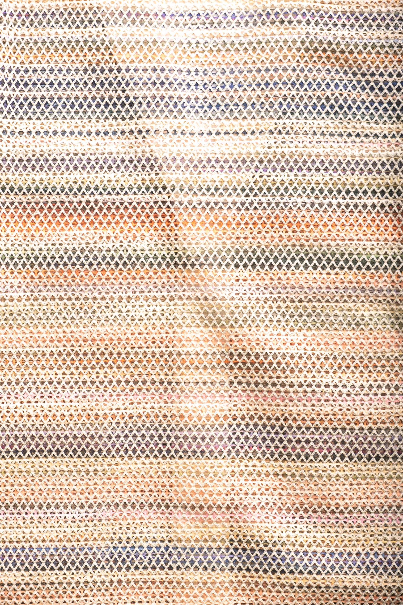 RAINBOW MESH CARDIGAN