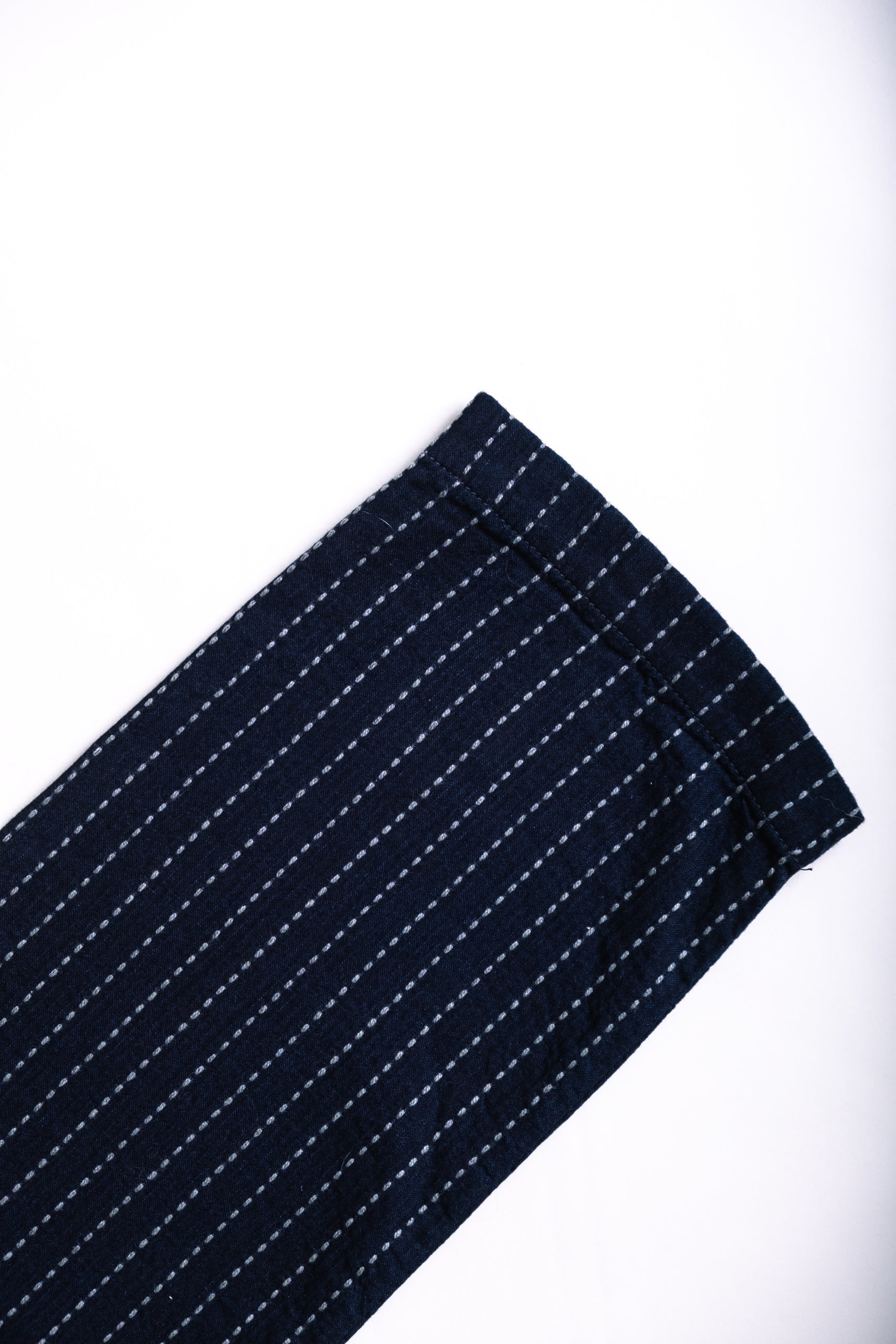 STITCH STRIPE TROUSER - INDIGO