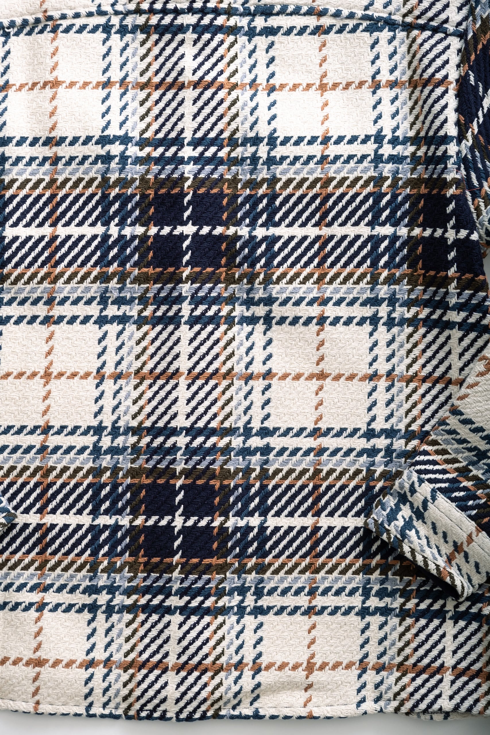 WHITING OVERSHIRT - CHARLTON CHECK NAVY