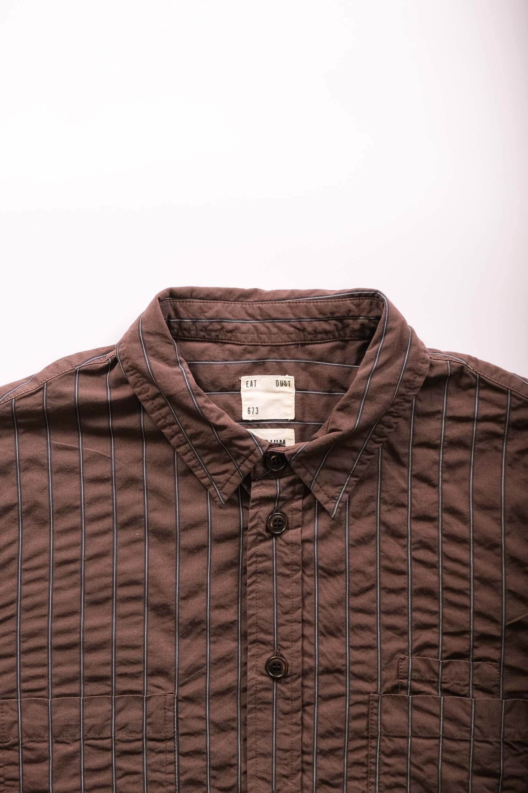 COMBAT SHIRT - COFFEE BROWN